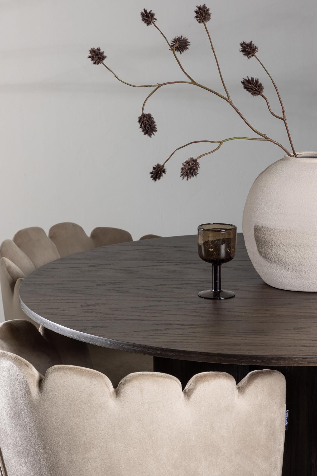 Venture Home Olivia Set: Limhamn Tisch & 4 Stühle, modern & einladend.