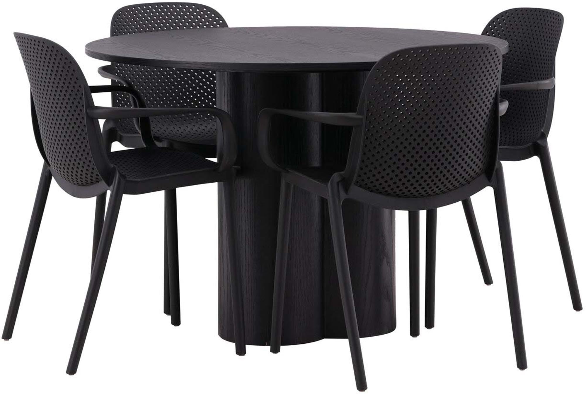 Venture Home Olivia Set: Baltimore Tisch & 4 Stühle für Ihr Zuhause.