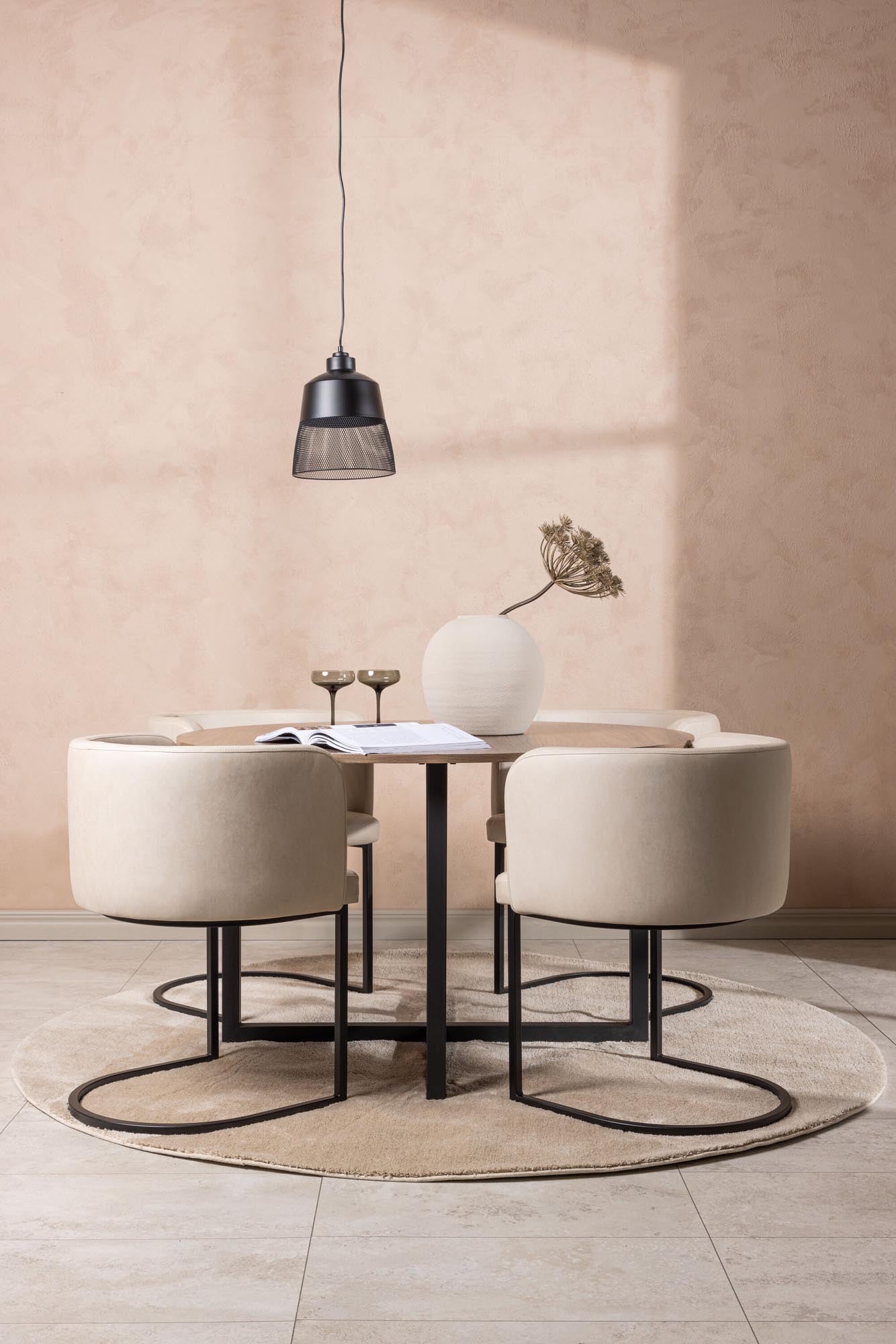 Entdecken Sie das stilvolle Durango Esszimmerset mit Simrishamn: Eleganz, Komfort und Platz für gesellige Abende in Ihrem Zuhause.