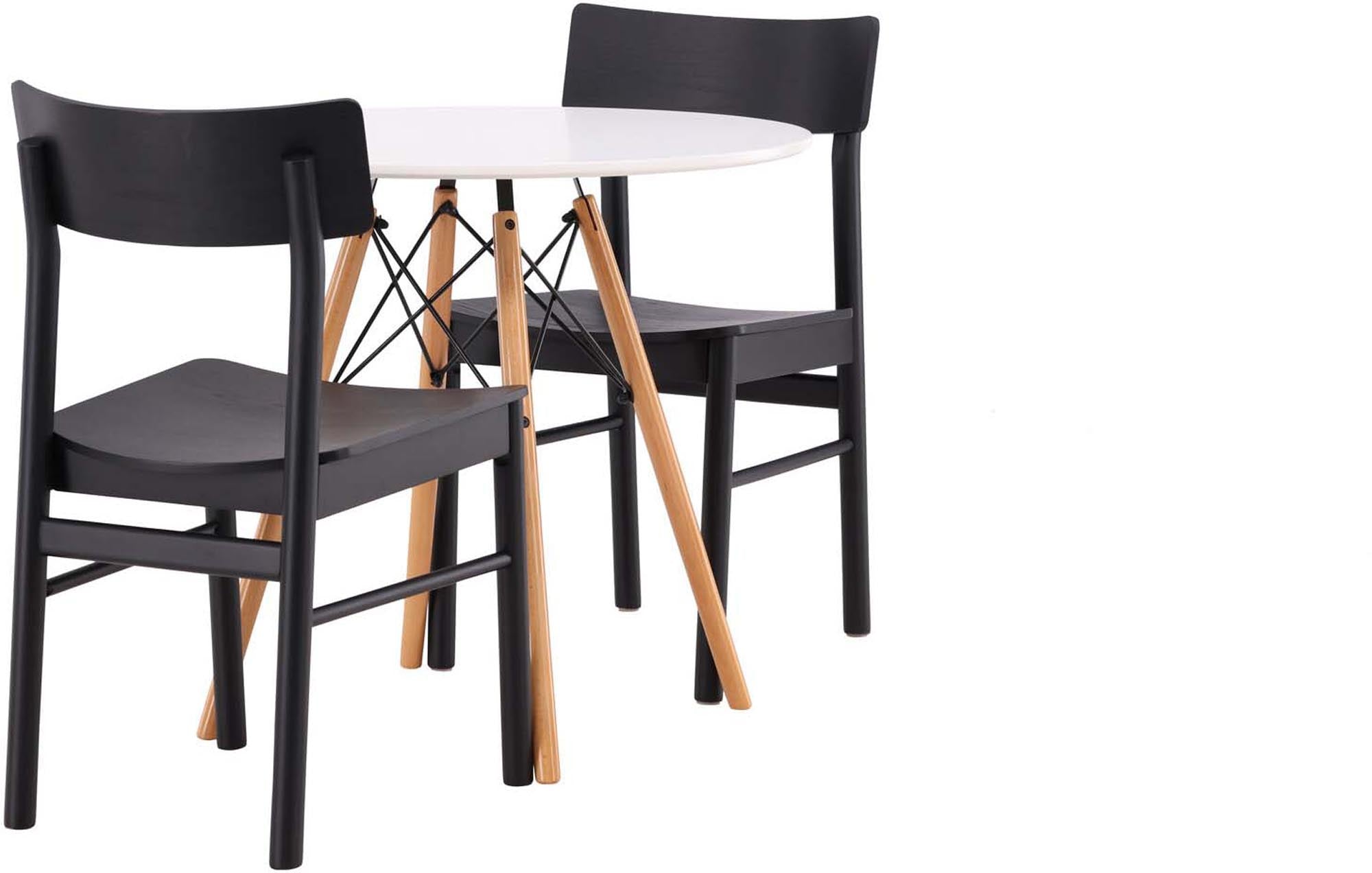 Modernes Danburi Esszimmerset mit kompaktem Montros Tisch für 2.