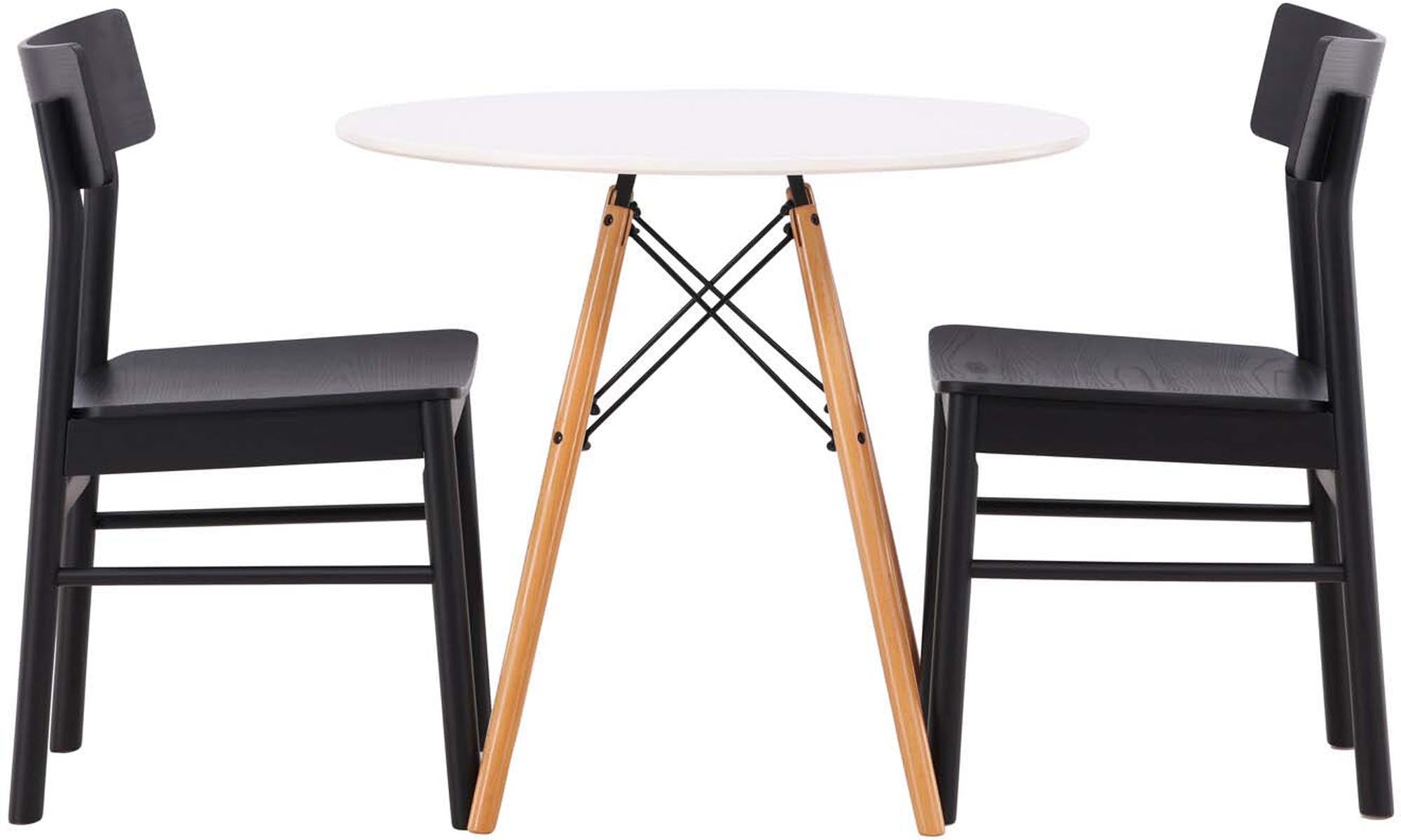 Elegantes Danburi Set mit Montros Tisch, ideal für gemütliche Ecken.