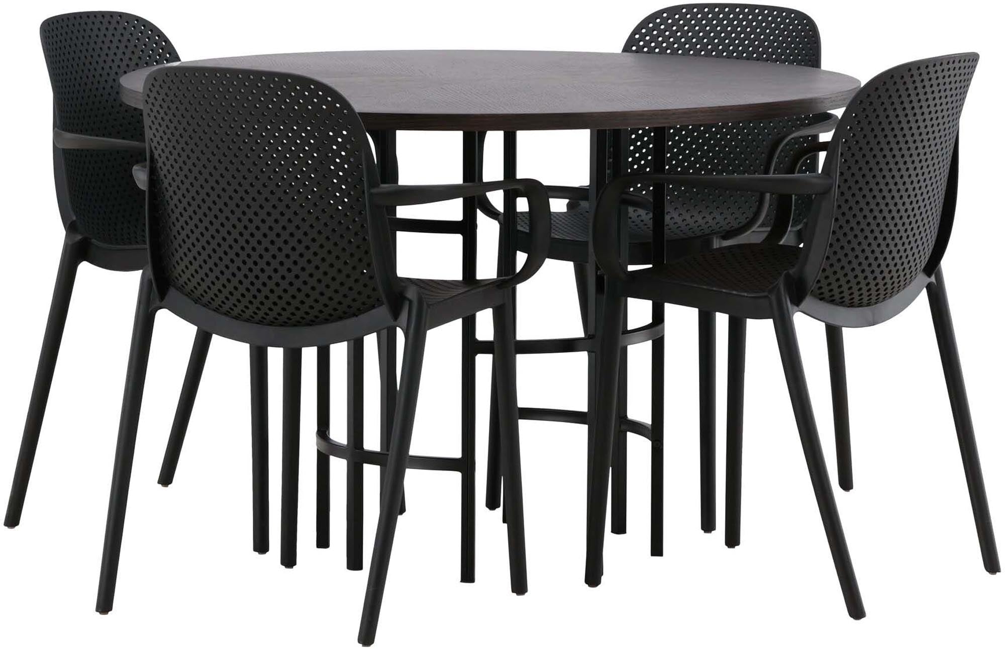 Esszimmerset Copenhagen + Baltimore: Elegantes Industriedesign mit skandinavischem Flair. Perfekt für stilvolle Essbereiche und gesellige Runden.