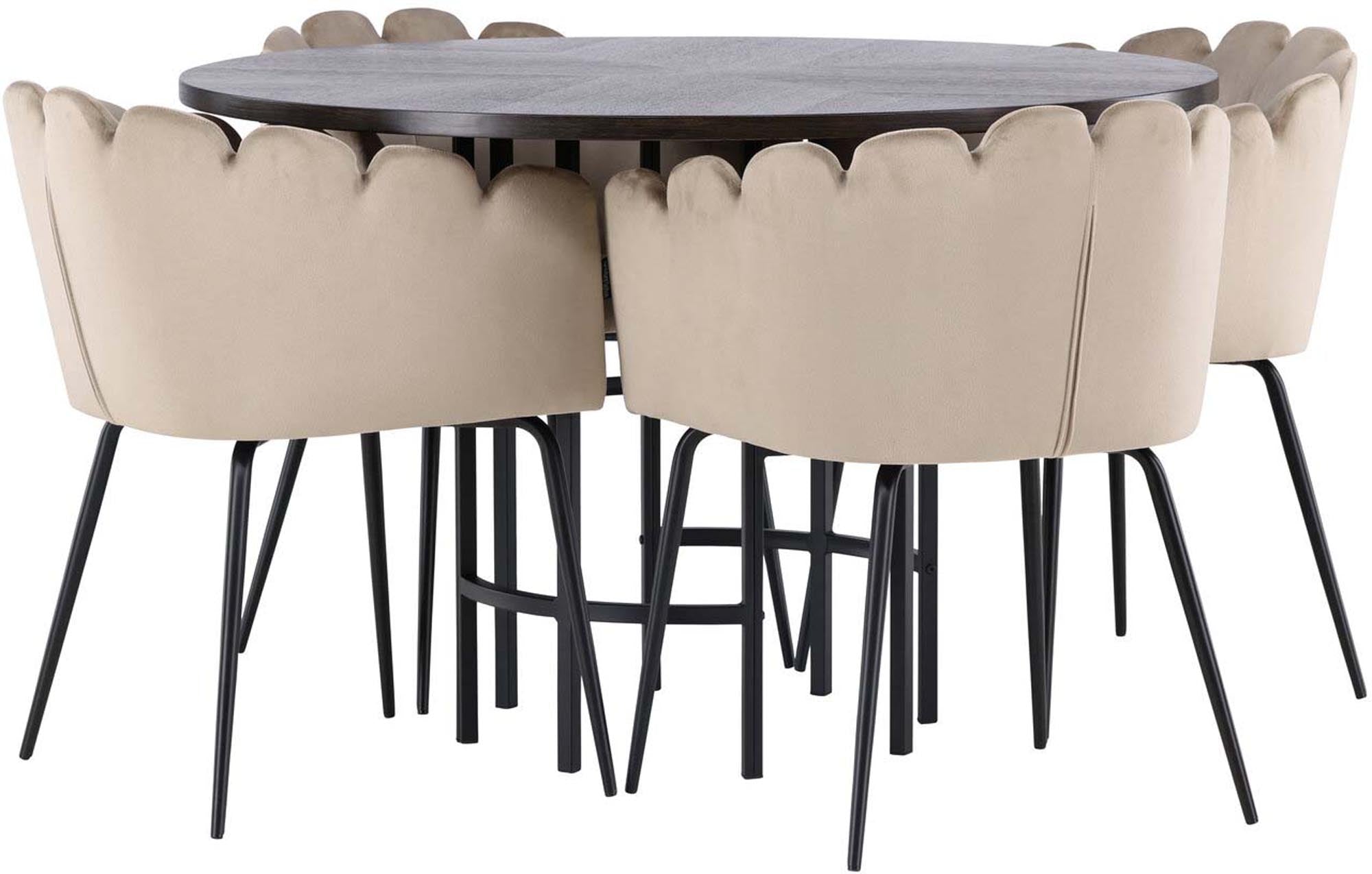 Elegantes Esszimmerset Copenhagen + Limhamn für stilvolle Mahlzeiten.