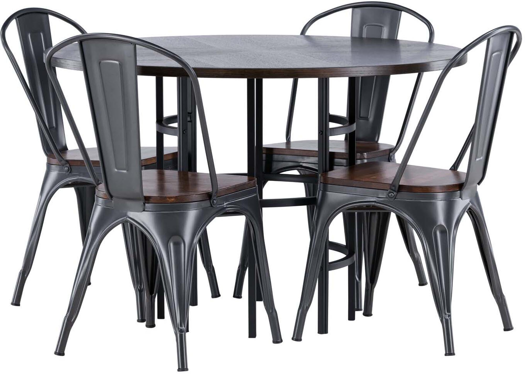 Modernes Esszimmerset für stilvolle und gesellige Abende.