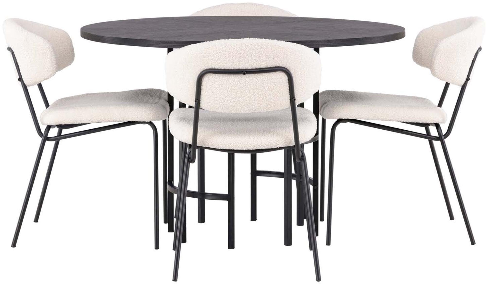 Stilvolles Esszimmerset Copenhagen + Chico für gemütliche Runden.