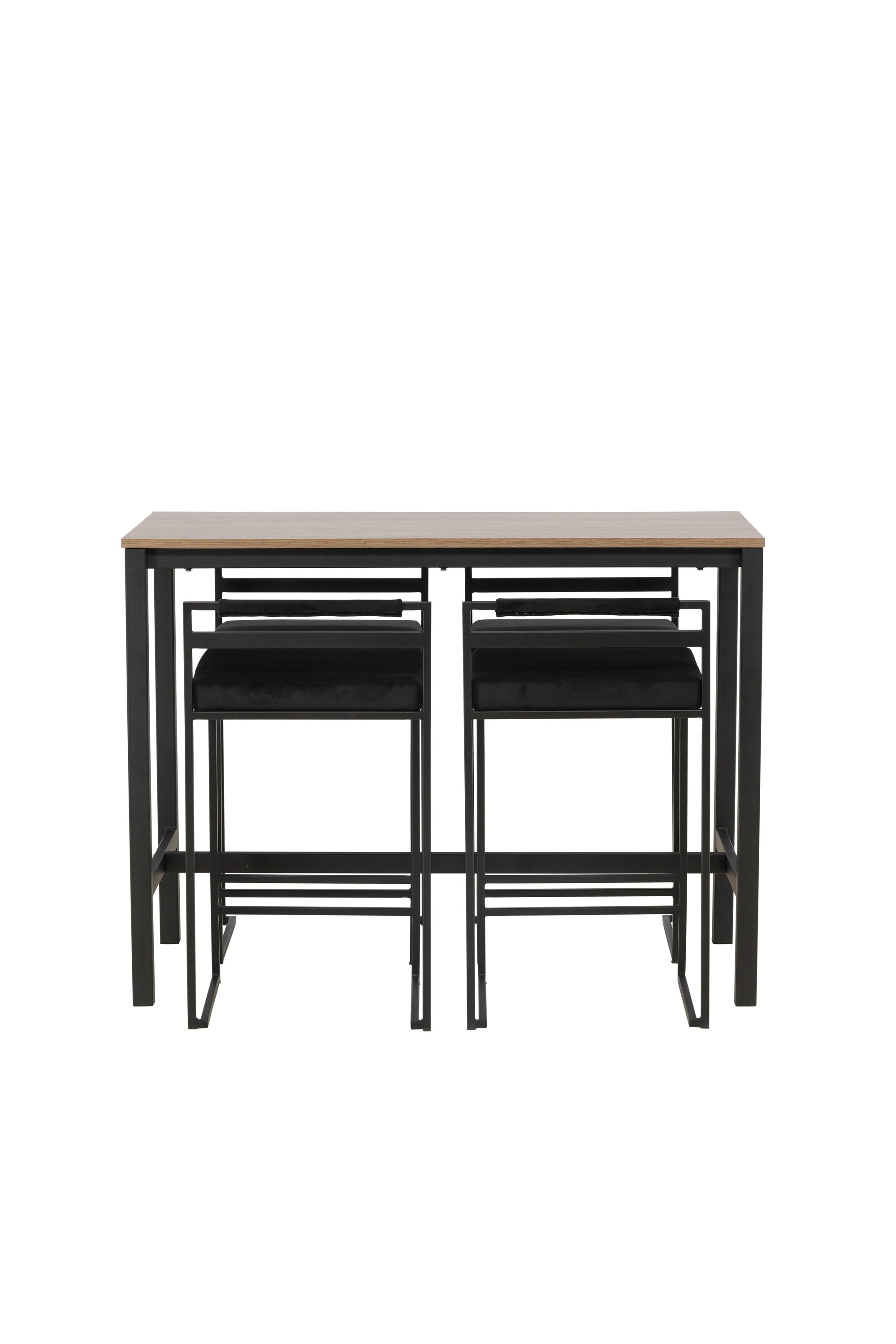 Camden Barset + Opelika 120cm/4St. in Schwarz präsentiert im Onlineshop von KAQTU Design AG. Bartischset ist von Venture Home