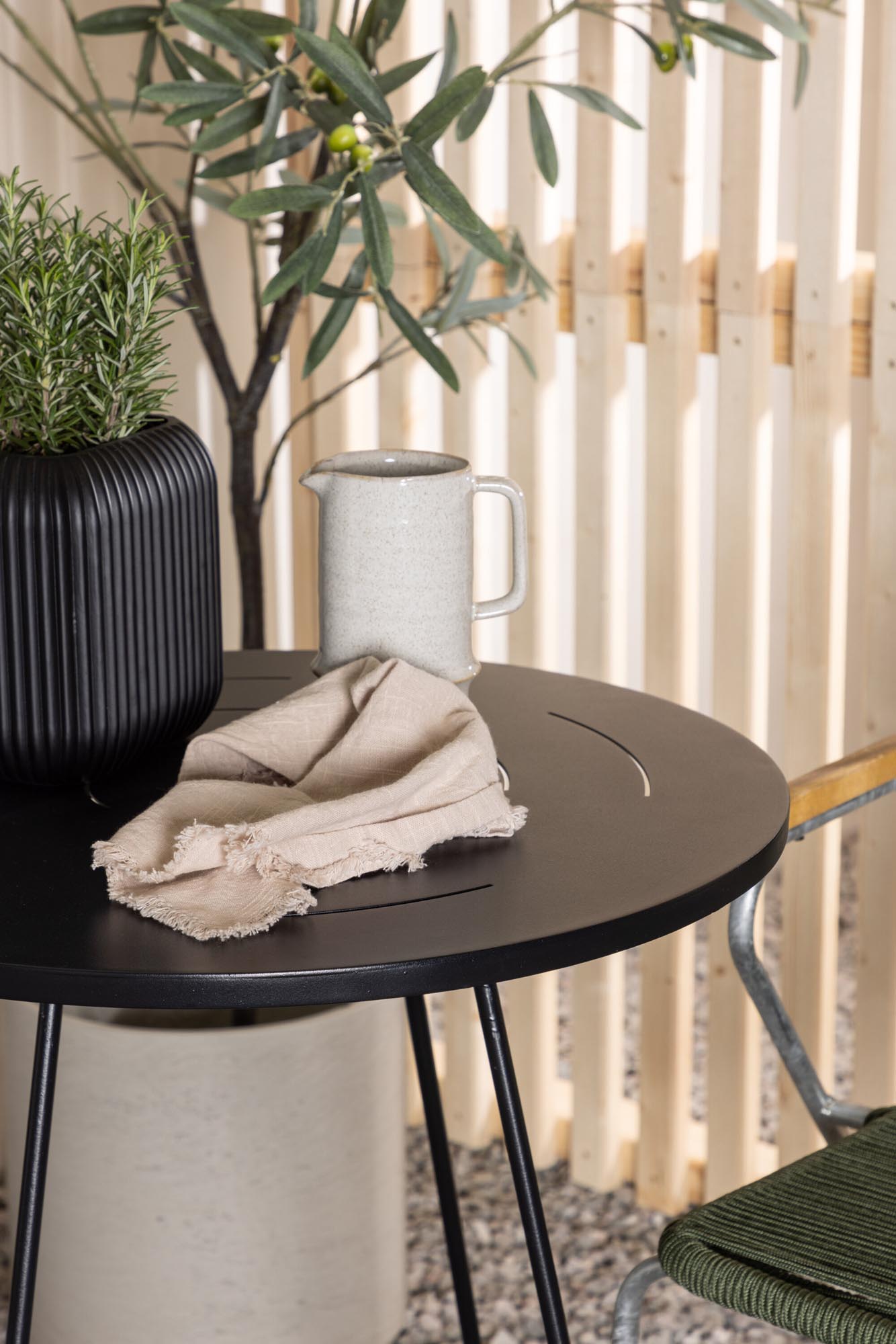 Robustes Bacong Tischset: Perfekte Ergänzung für Ihre Terrasse.