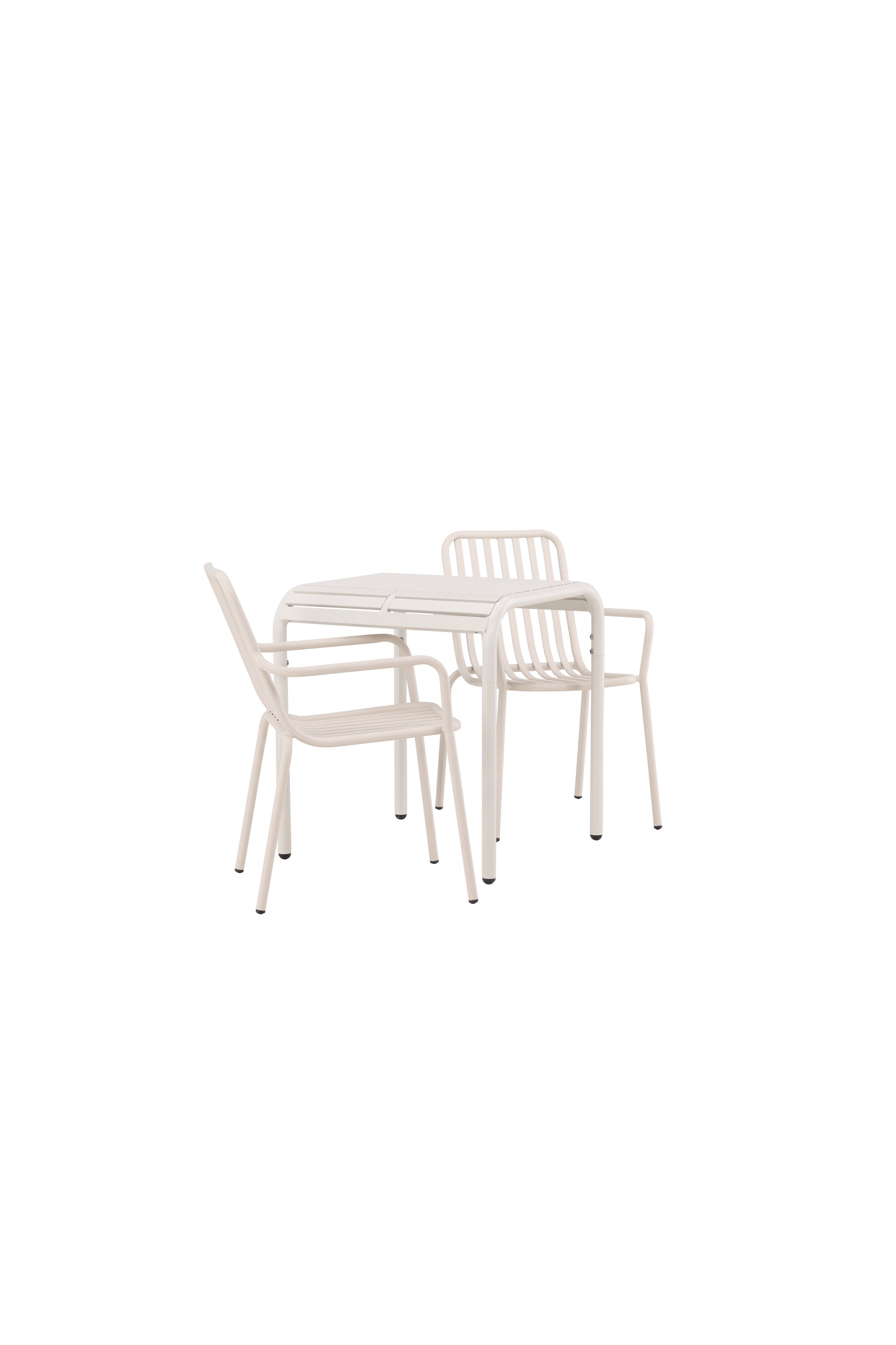 Borneo Outdoor-Tischset + Peking 70cm/2St. in Beige präsentiert im Onlineshop von KAQTU Design AG. Gartentischset ist von Venture Home