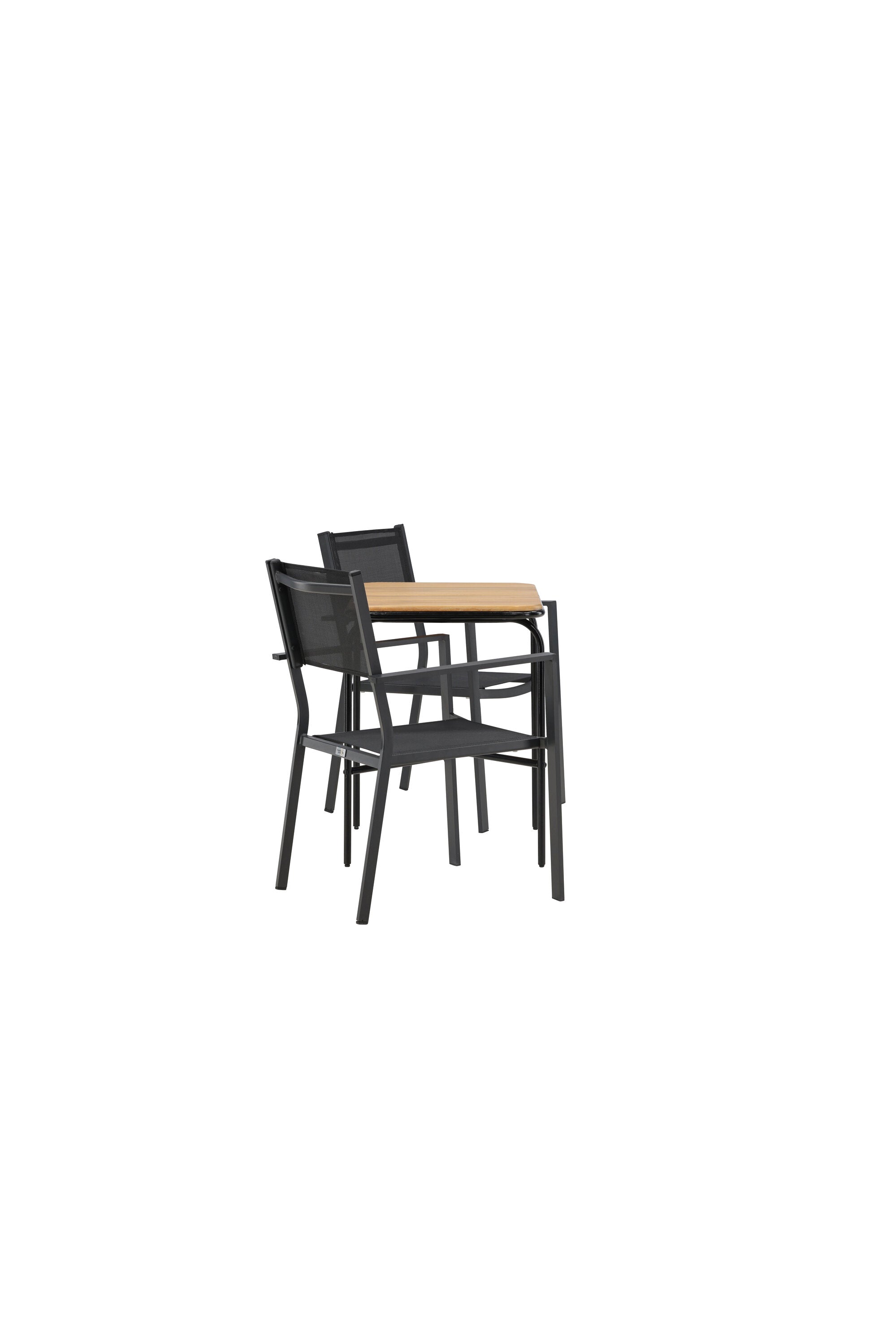 Holmbeck Outdoor-Tischset Copacabana 70cm/2St. in Schwarz präsentiert im Onlineshop von KAQTU Design AG. Gartentischset ist von Venture Home