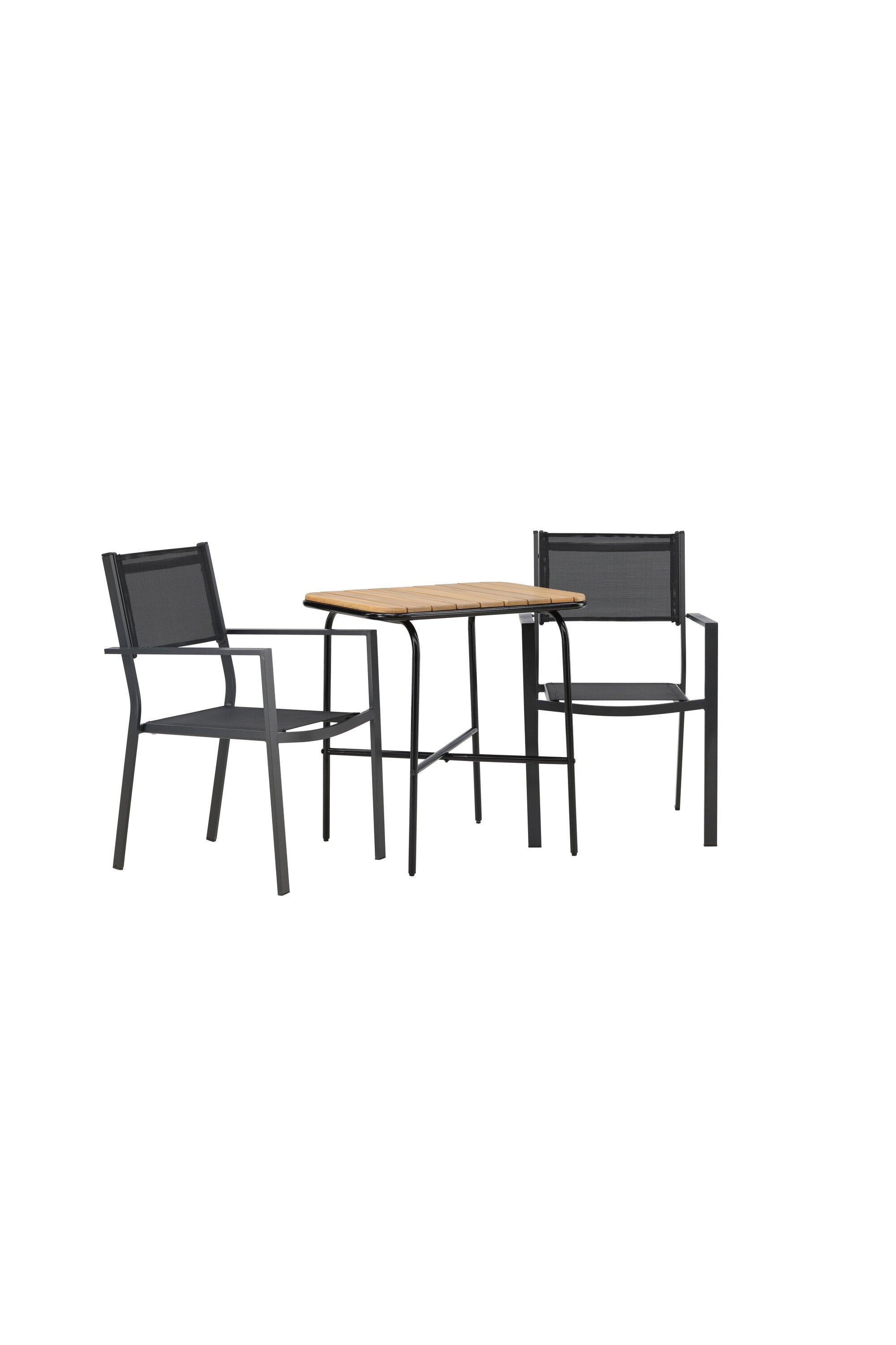 Holmbeck Outdoor-Tischset Copacabana 70cm/2St. in Schwarz präsentiert im Onlineshop von KAQTU Design AG. Gartentischset ist von Venture Home
