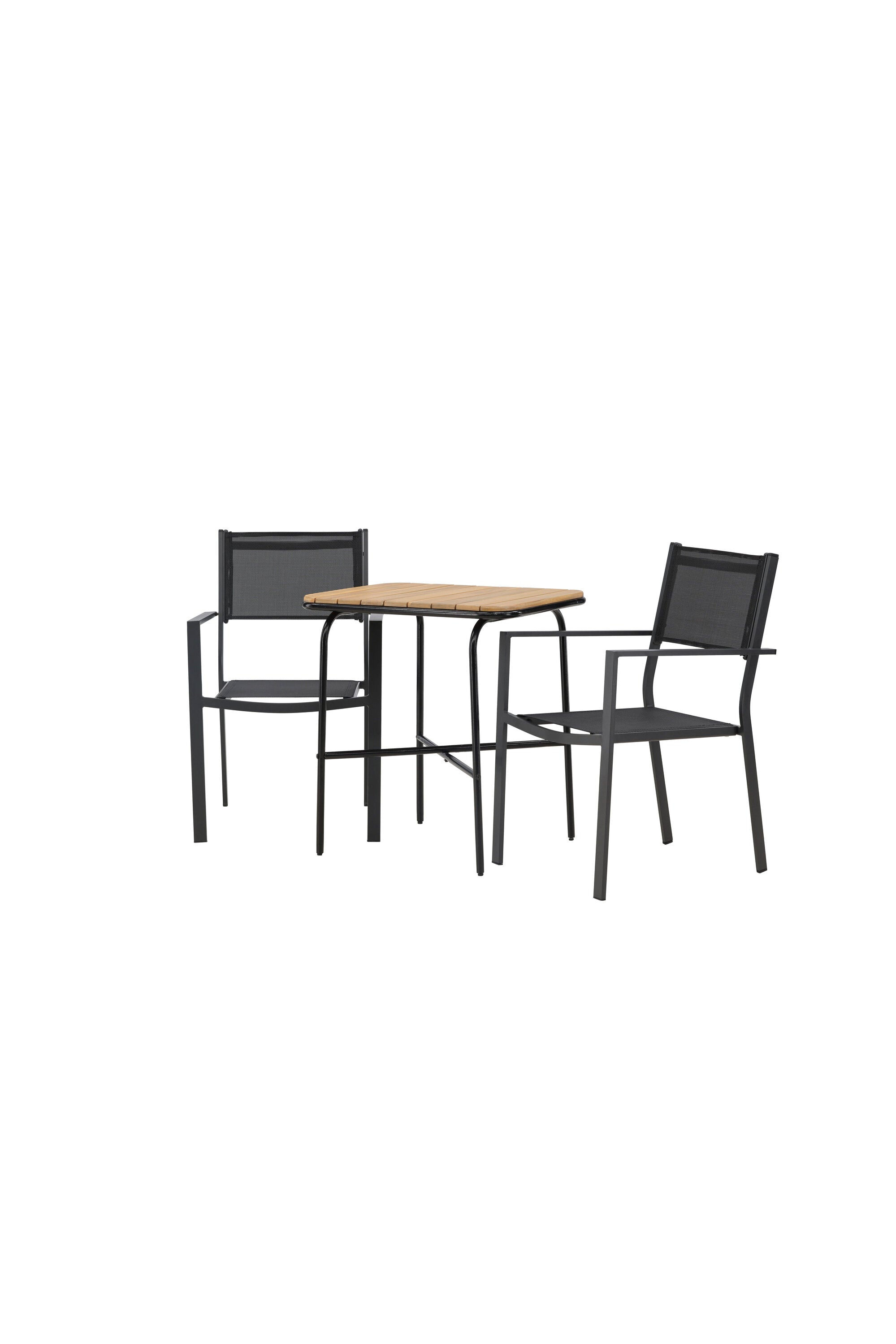 Holmbeck Outdoor-Tischset Copacabana 70cm/2St. in Schwarz präsentiert im Onlineshop von KAQTU Design AG. Gartentischset ist von Venture Home