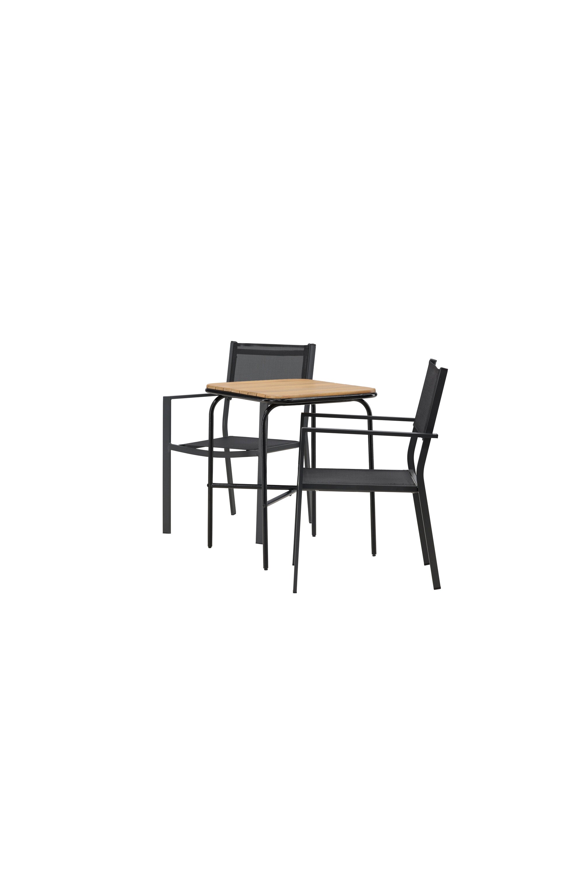 Holmbeck Outdoor-Tischset Copacabana 70cm/2St. in Schwarz präsentiert im Onlineshop von KAQTU Design AG. Gartentischset ist von Venture Home