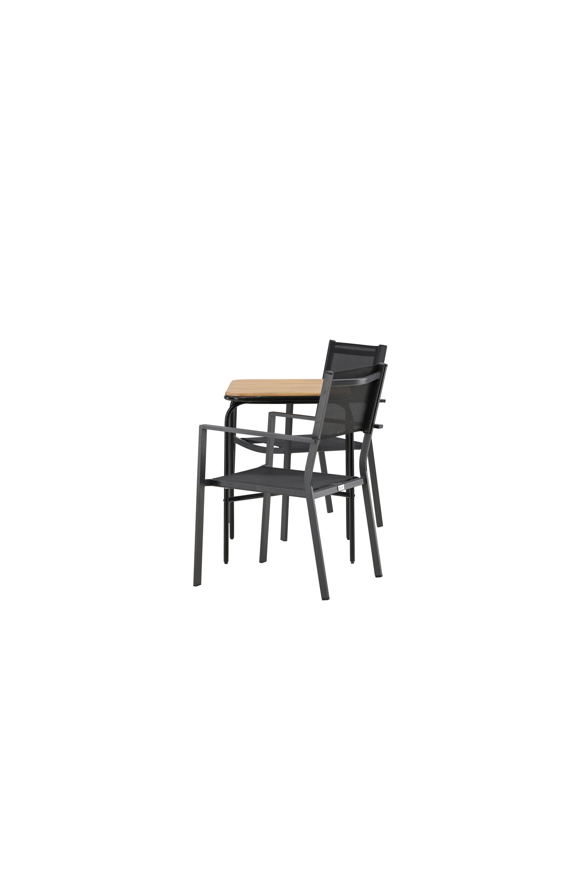 Holmbeck Outdoor-Tischset Copacabana 70cm/2St. in Schwarz präsentiert im Onlineshop von KAQTU Design AG. Gartentischset ist von Venture Home