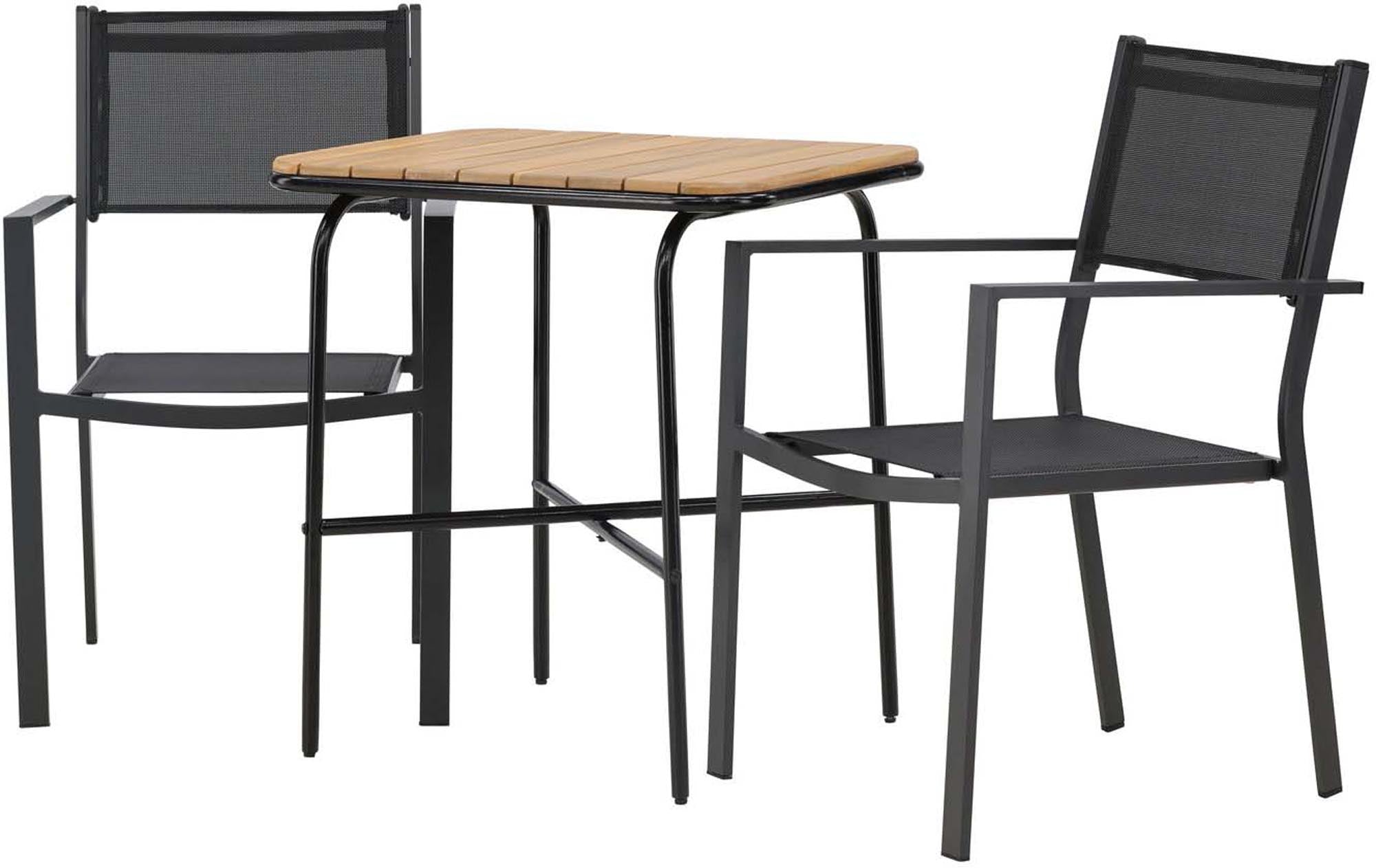 Holmbeck Outdoor-Tischset Copacabana: Elegantes Design, wetterfeste Materialien und ideal für kleine Balkone. Perfekt für entspannte Stunden im Freien!