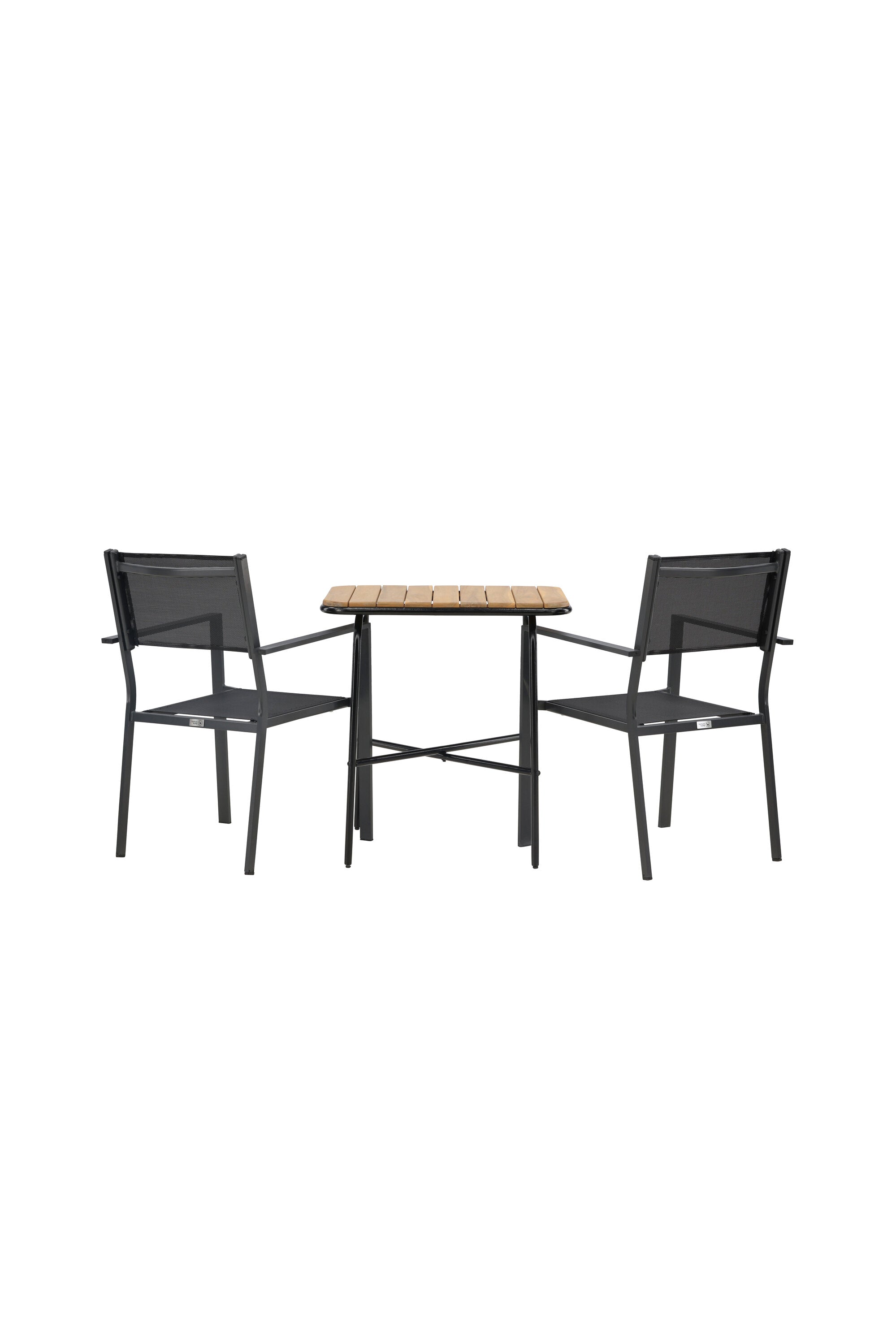 Holmbeck Outdoor-Tischset Copacabana 70cm/2St. in Schwarz präsentiert im Onlineshop von KAQTU Design AG. Gartentischset ist von Venture Home