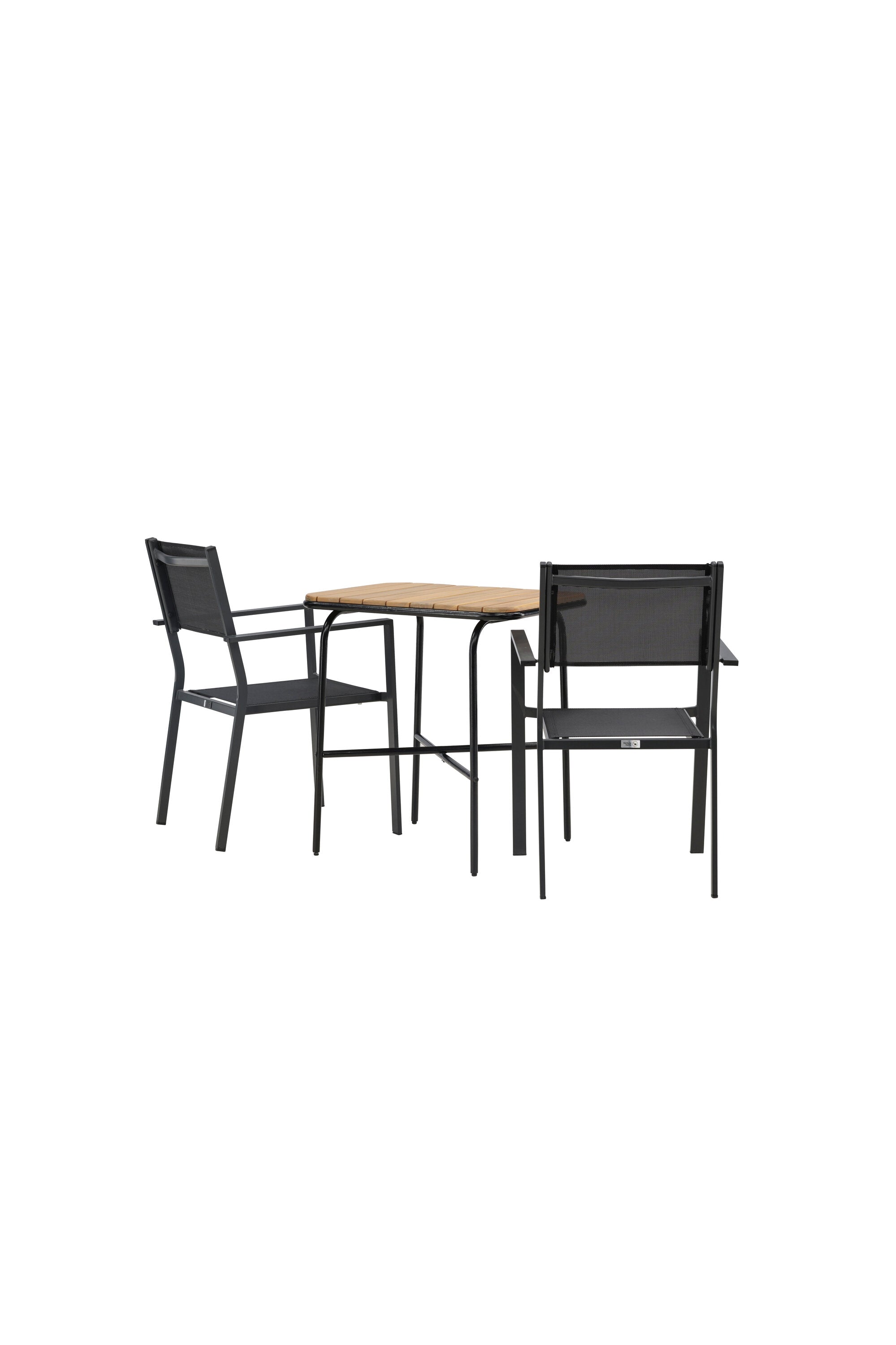 Holmbeck Outdoor-Tischset Copacabana 70cm/2St. in Schwarz präsentiert im Onlineshop von KAQTU Design AG. Gartentischset ist von Venture Home