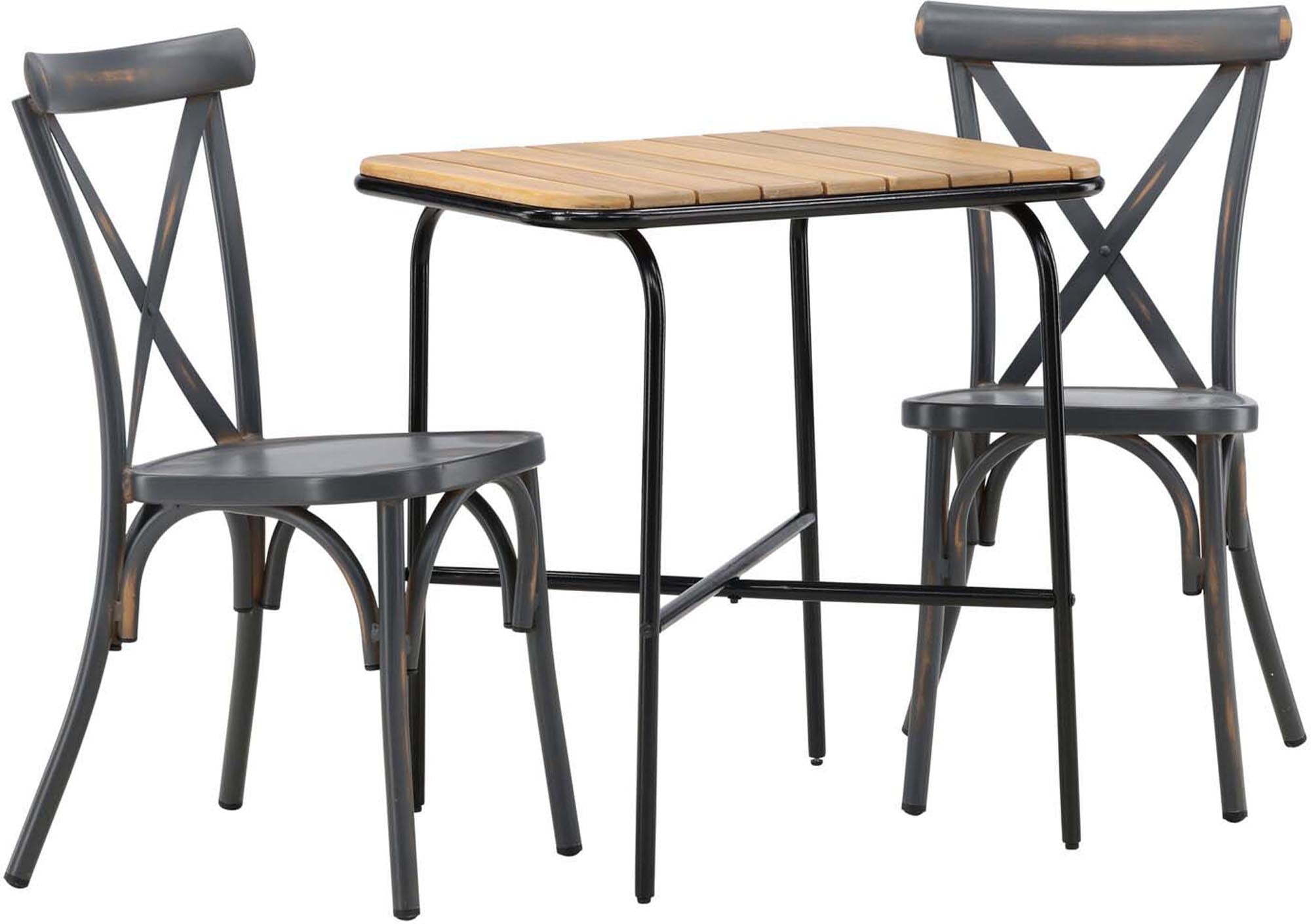 Entdecken Sie das Holmbeck Outdoor-Tischset Peking: Elegantes Design, robuste Materialien und ideal für kleine Außenbereiche. Perfekt für gesellige Momente!