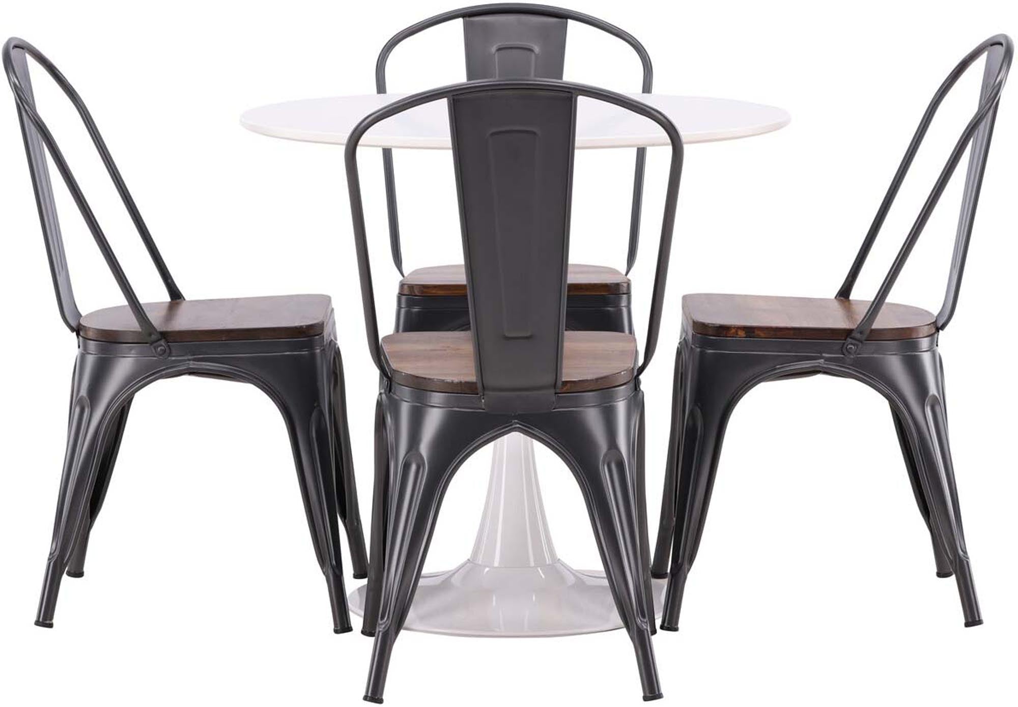 Erleben Sie das stilvolle Hamden Esszimmerset mit einem 80 cm Tisch und bequemen Tempe-Stühlen. Ideal für gesellige Abende und festliche Anlässe.