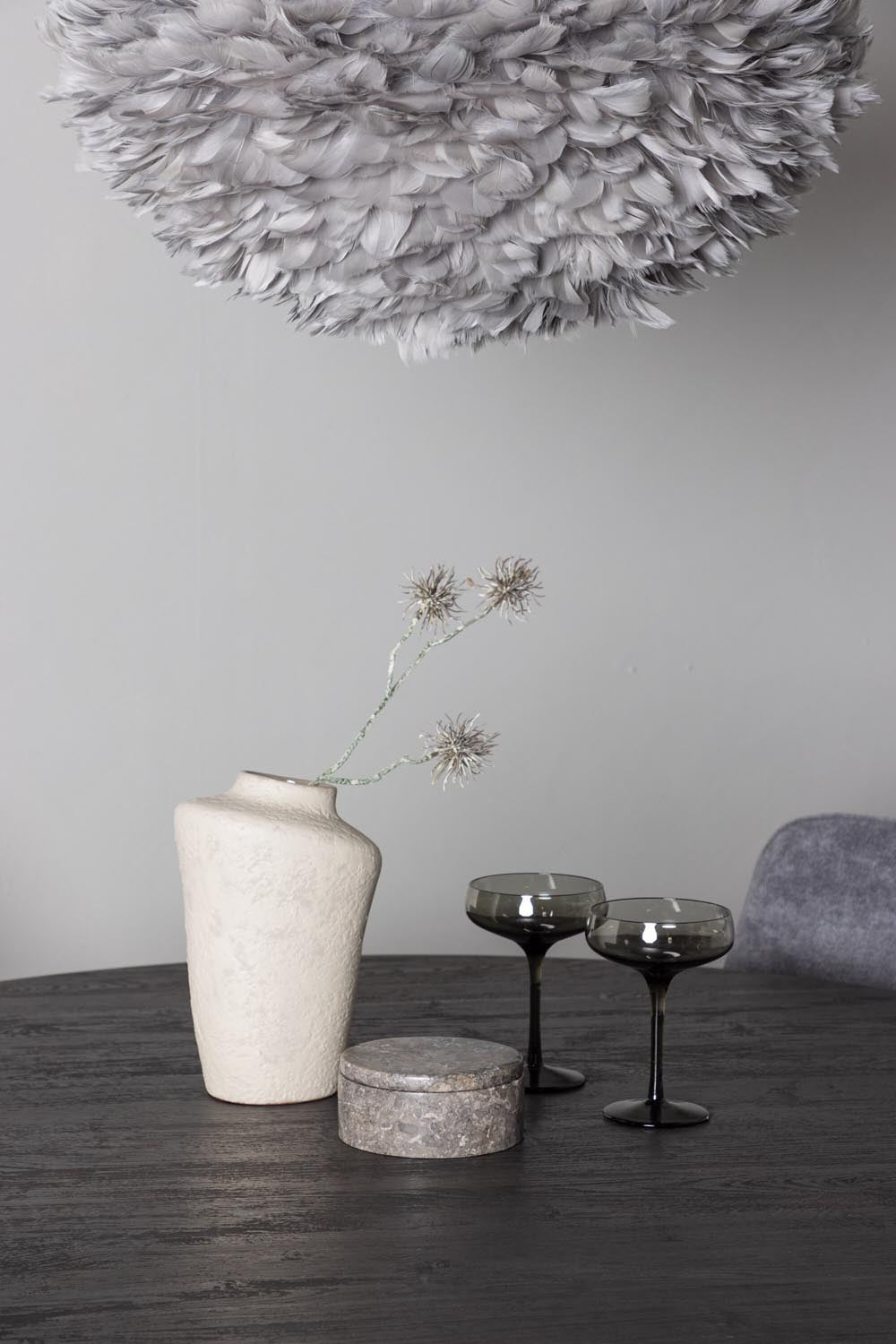 Lanzo Esszimmerset + Rosie ⌀120cm/4St. in Schwarzgrau präsentiert im Onlineshop von KAQTU Design AG. Esszimmerset ist von Venture Home