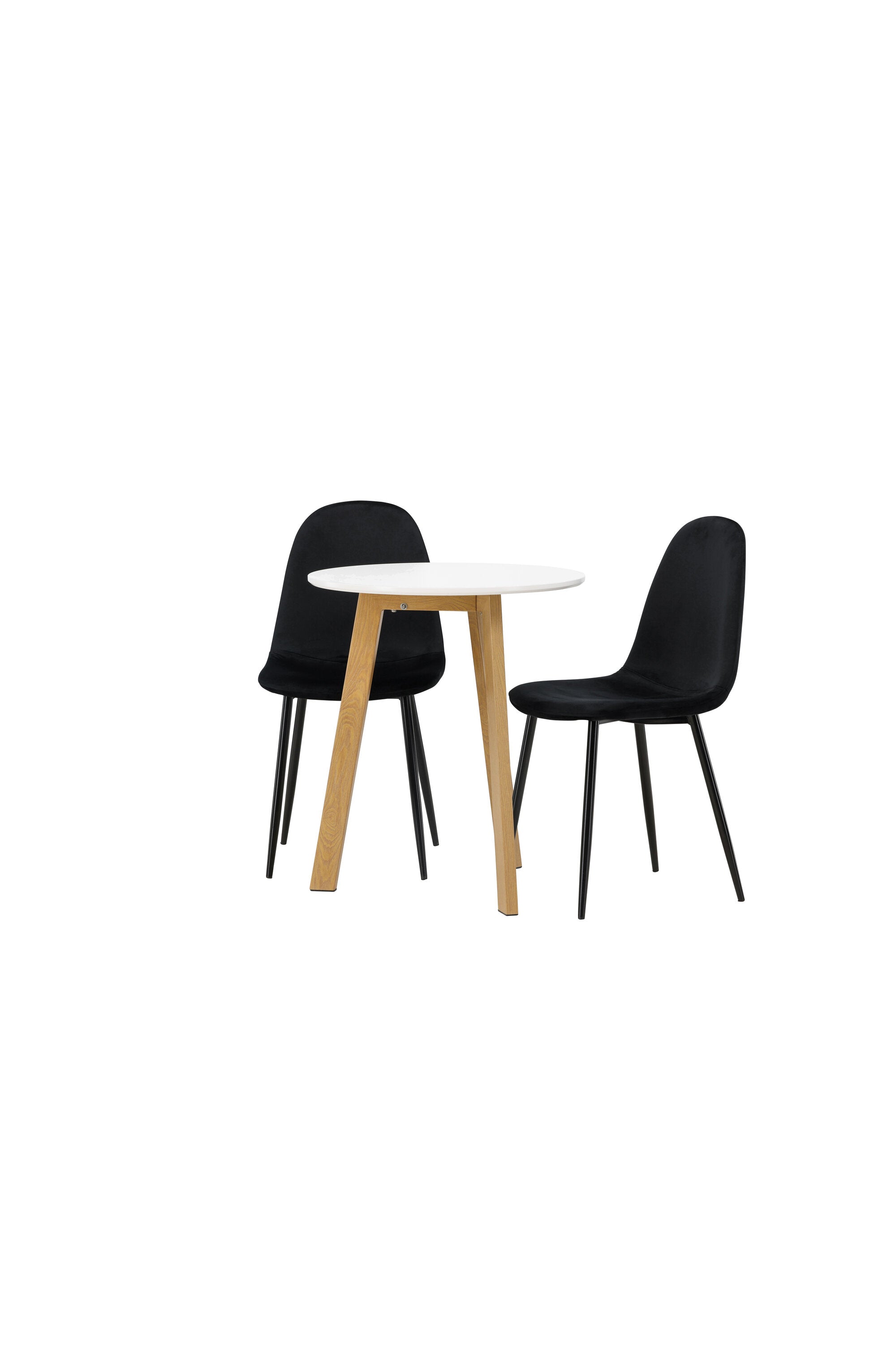 Leonora Esszimmerset + Polar ⌀65cm/2St. in Schwarz präsentiert im Onlineshop von KAQTU Design AG. Esszimmerset ist von Venture Home