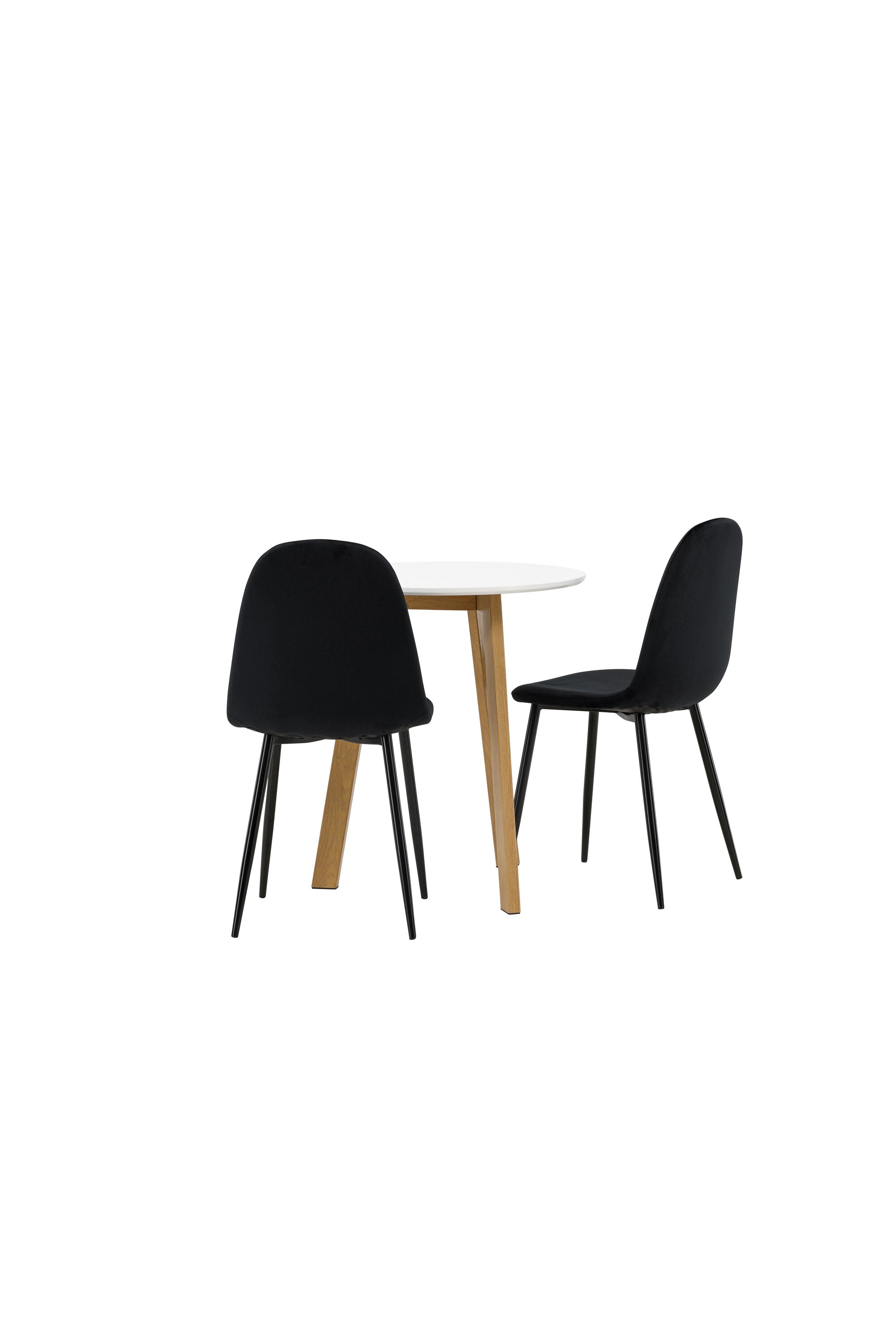 Leonora Esszimmerset + Polar ⌀65cm/2St. in Schwarz präsentiert im Onlineshop von KAQTU Design AG. Esszimmerset ist von Venture Home