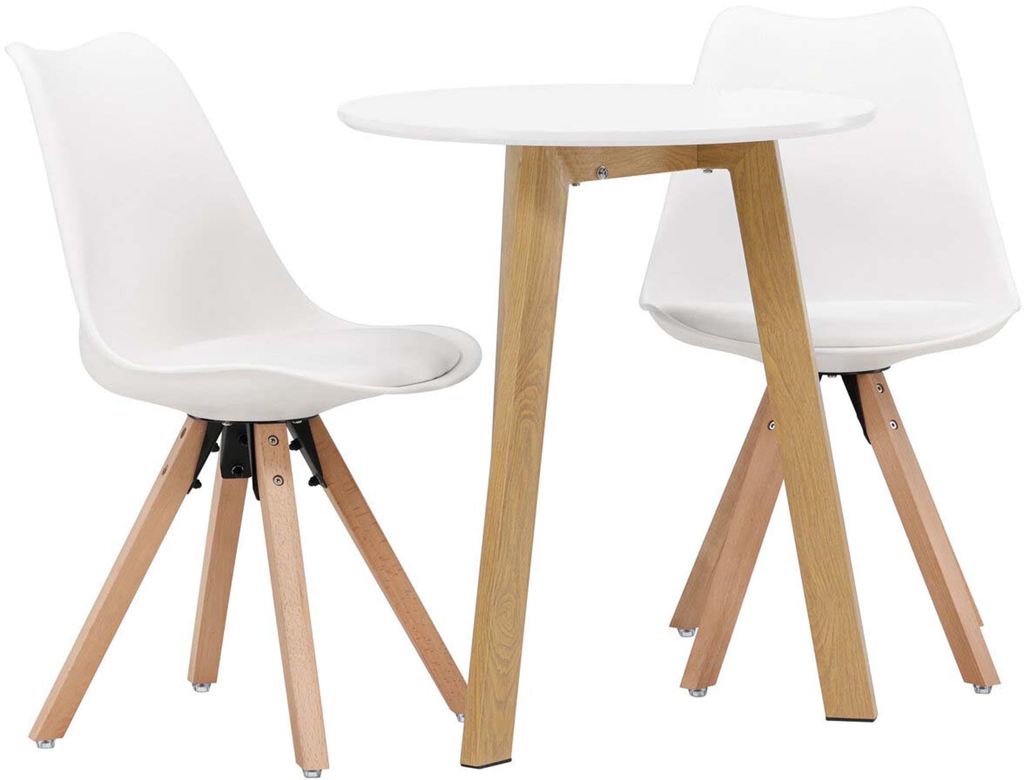 Modernes Leonora Set mit Zeno Tisch, perfekt für stilvolle Esszimmer.