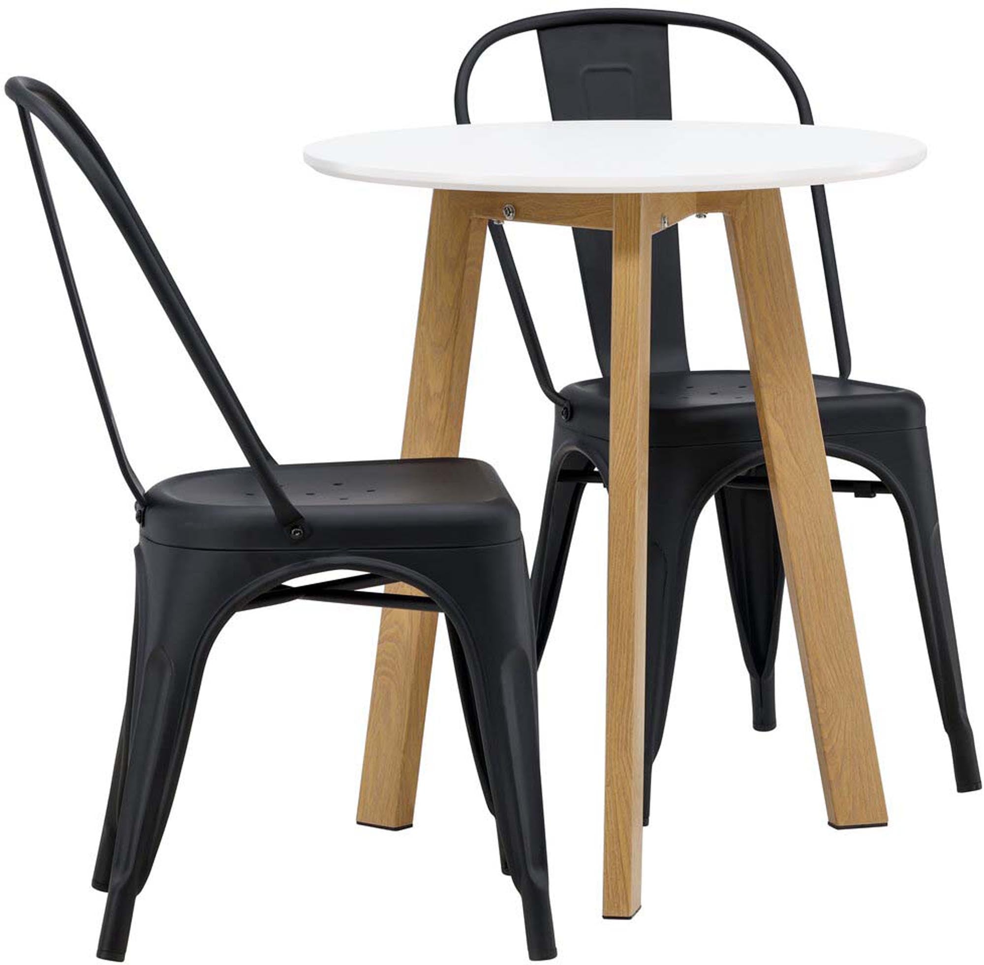 Runder Leonora Esstisch von Venture Home: Funktionalität trifft auf modernes Design. Ideal für gesellige Abende und stilvolle Esszimmer.