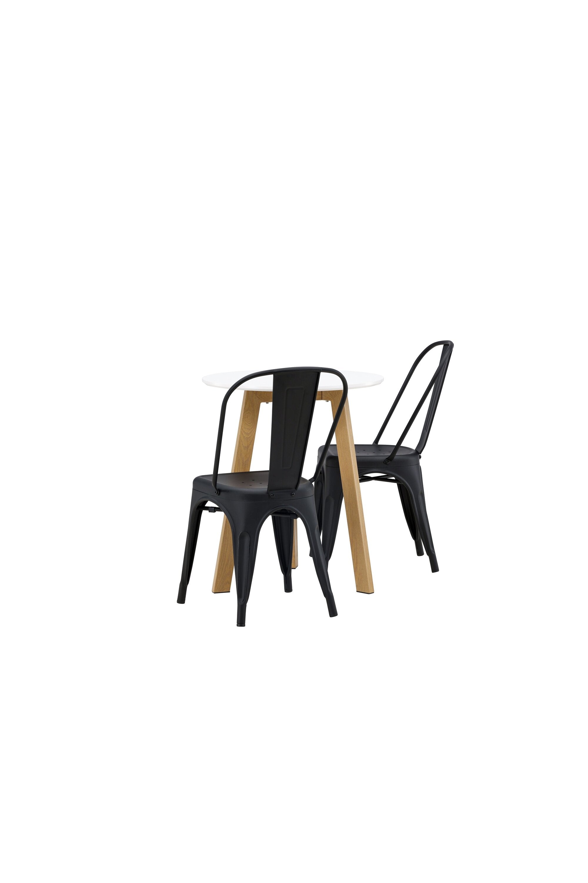 Leonora Esstisch in Schwarz präsentiert im Onlineshop von KAQTU Design AG. Esszimmerset ist von Venture Home