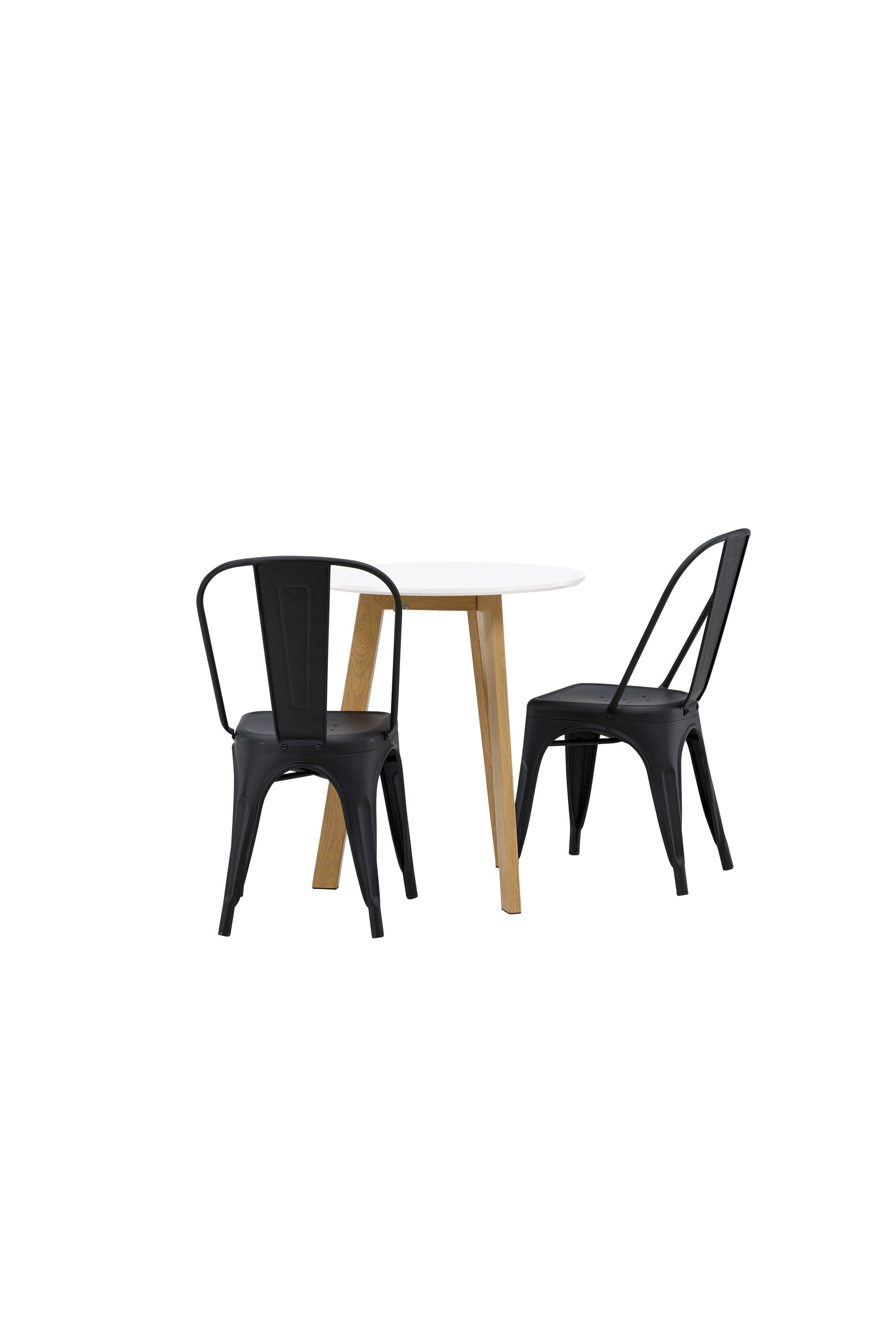 Leonora Esstisch in Schwarz präsentiert im Onlineshop von KAQTU Design AG. Esszimmerset ist von Venture Home