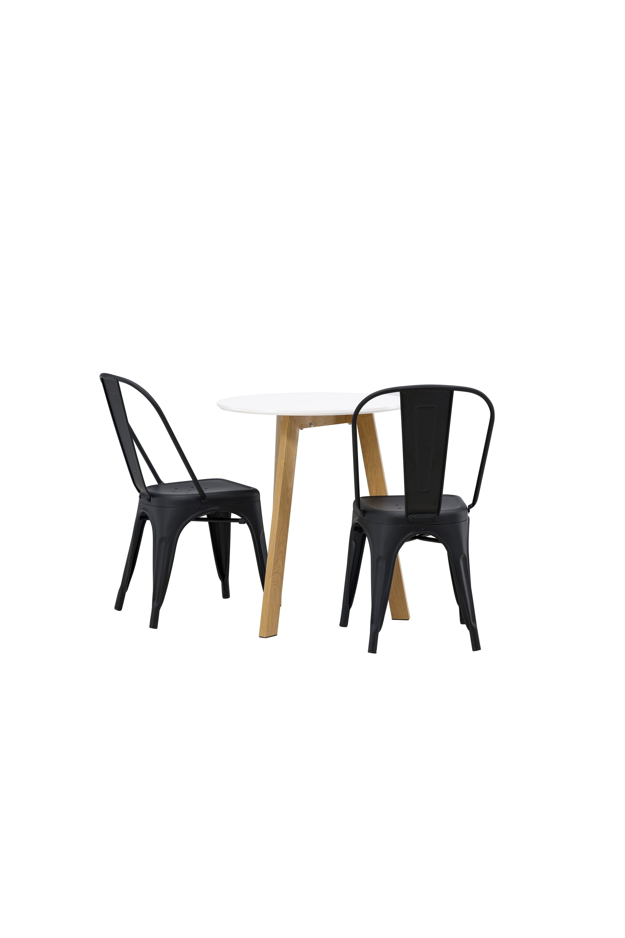 Leonora Esstisch in Schwarz präsentiert im Onlineshop von KAQTU Design AG. Esszimmerset ist von Venture Home