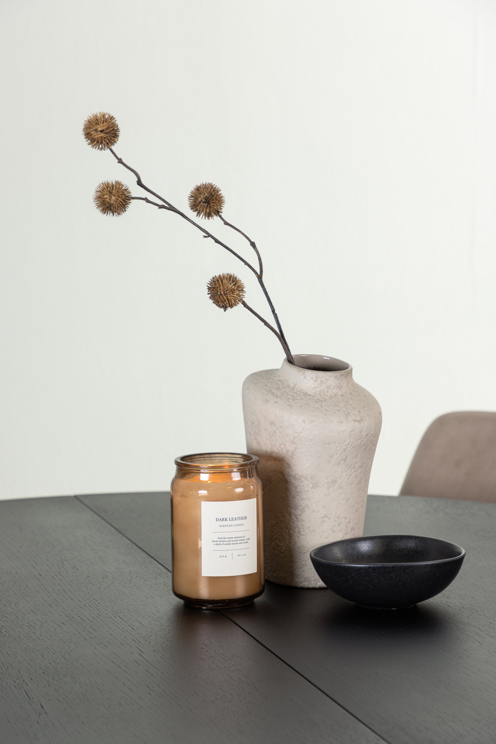 Matilda Esszimmerset + Night ⌀130cm/4St. in Braun, Walnuss präsentiert im Onlineshop von KAQTU Design AG. Esszimmerset ist von Venture Home