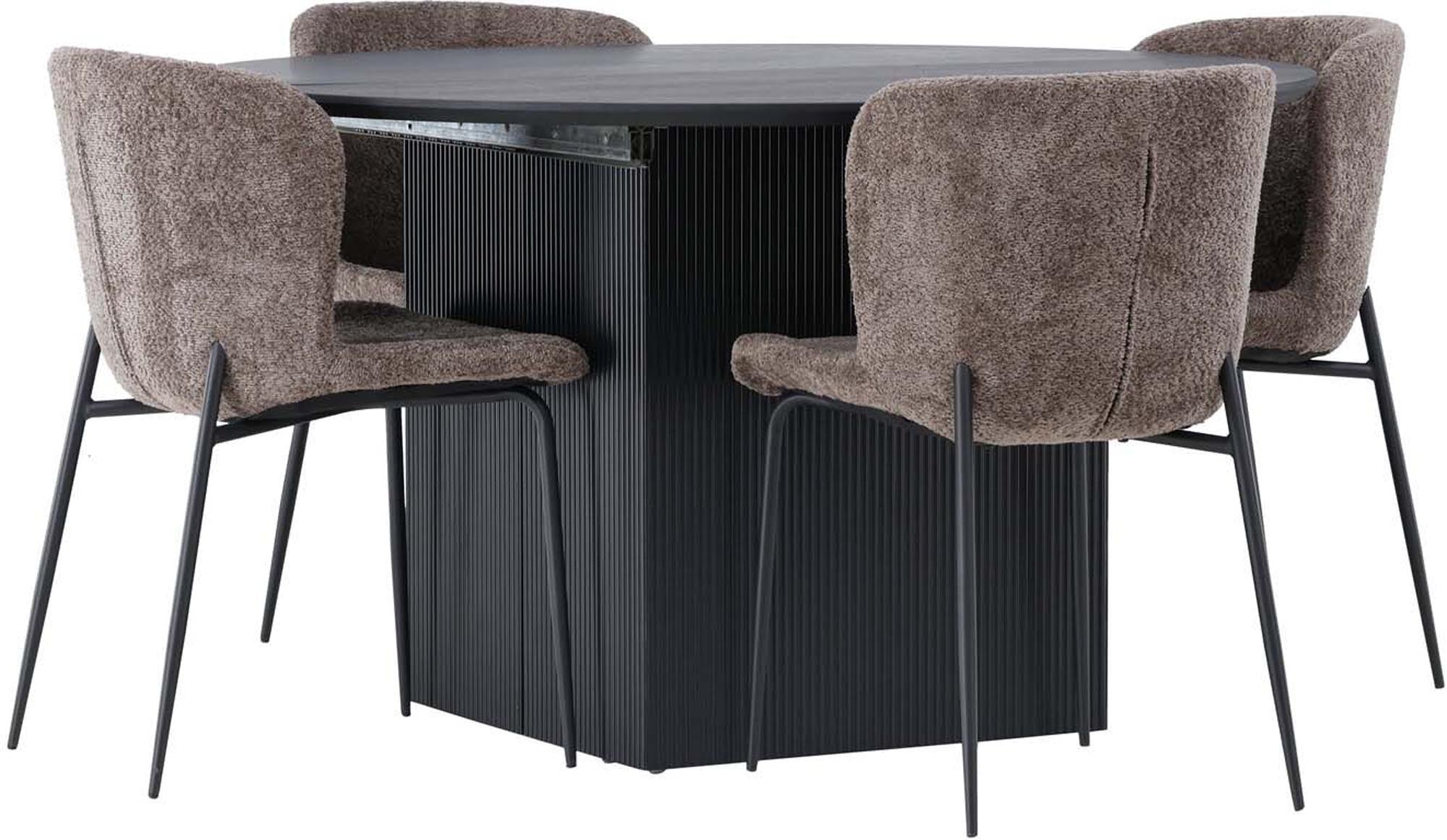 Elegantes Matilda Esszimmerset mit Modesto Tisch für stilvolle Dinner.