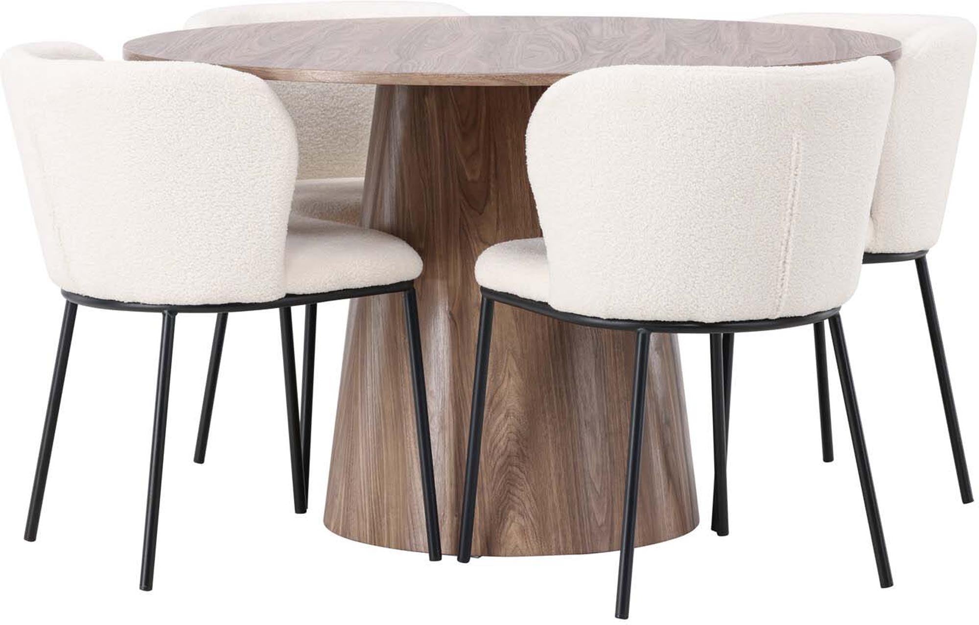 Stilvolles Lanzo Esszimmerset für gesellige Runden zu viert.