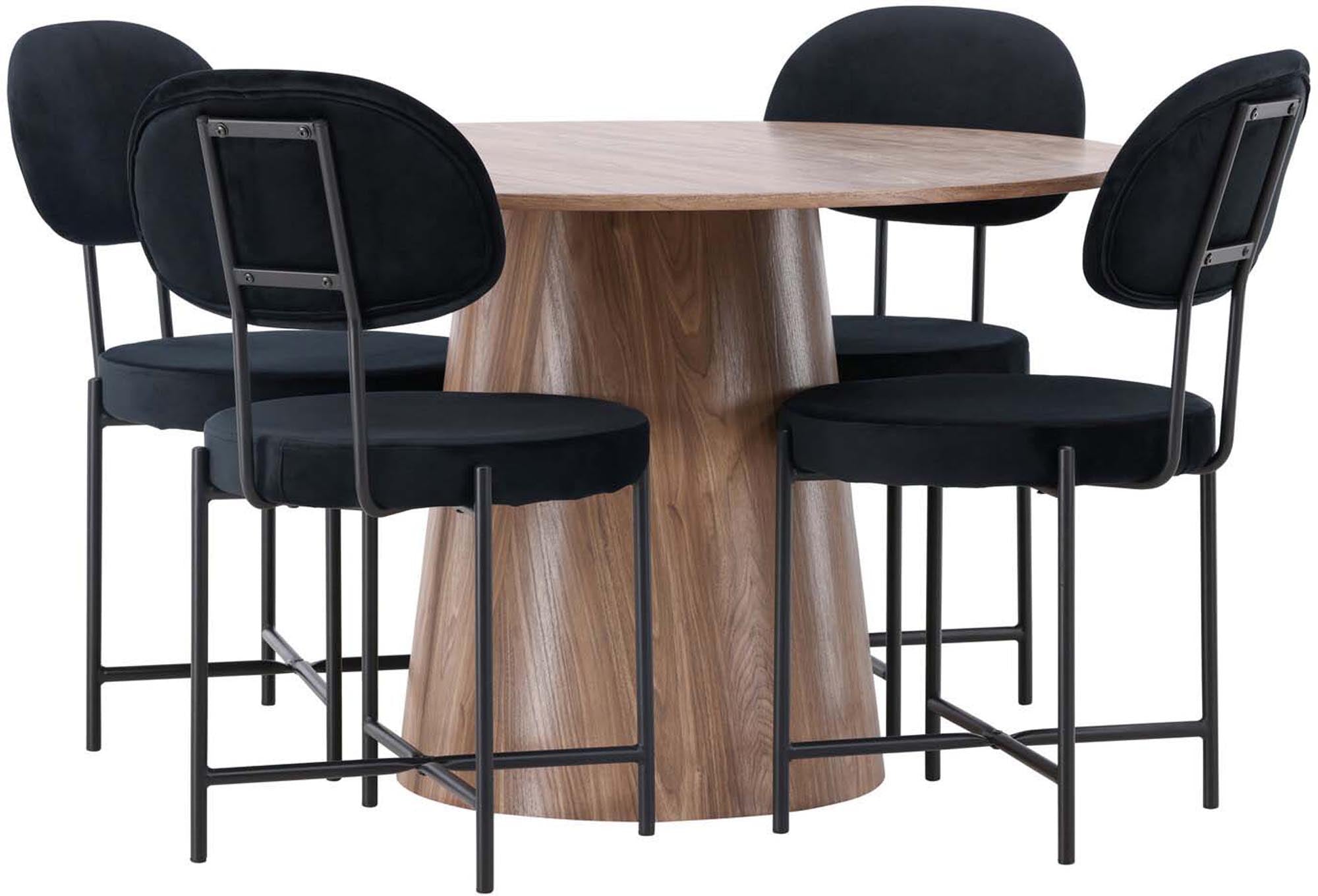 Entdecken Sie das Lanzo Esszimmerset + Stella: Eleganz trifft Funktionalität für unvergessliche Essmomente in Ihrem Zuhause.