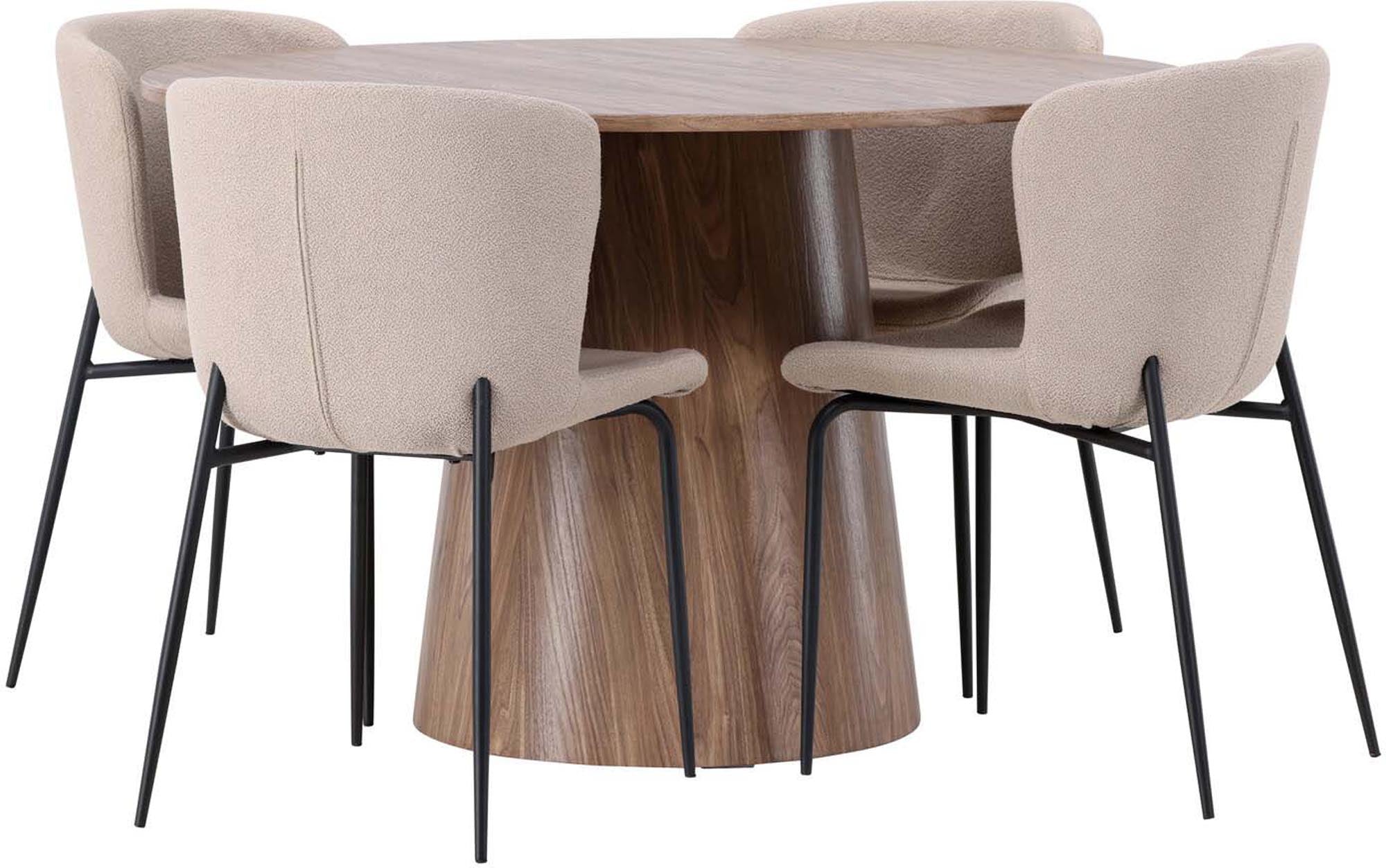 Elegantes Lanzo Esszimmerset mit Modesto Stühlen: Modernes Design und Komfort für gesellige Abende. Ideal für Ihr Zuhause!