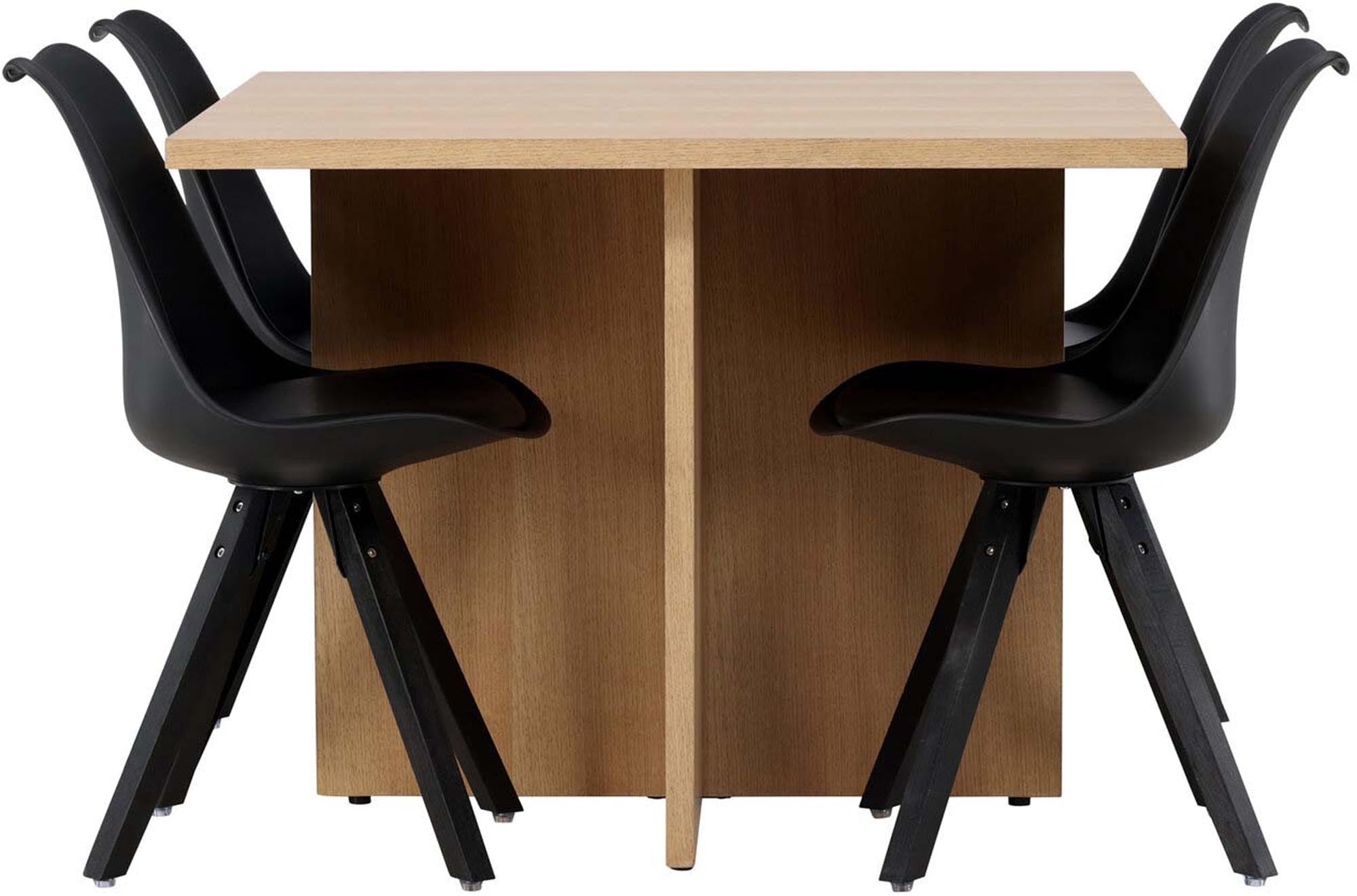 Entdecken Sie das elegante Leo Esszimmerset + Zeno 100cm/4St. von Venture Home. Dieses Set vereint stilvolles Design mit hohem Komfort und ist die ideale Wahl für Ihr Esszimmer.