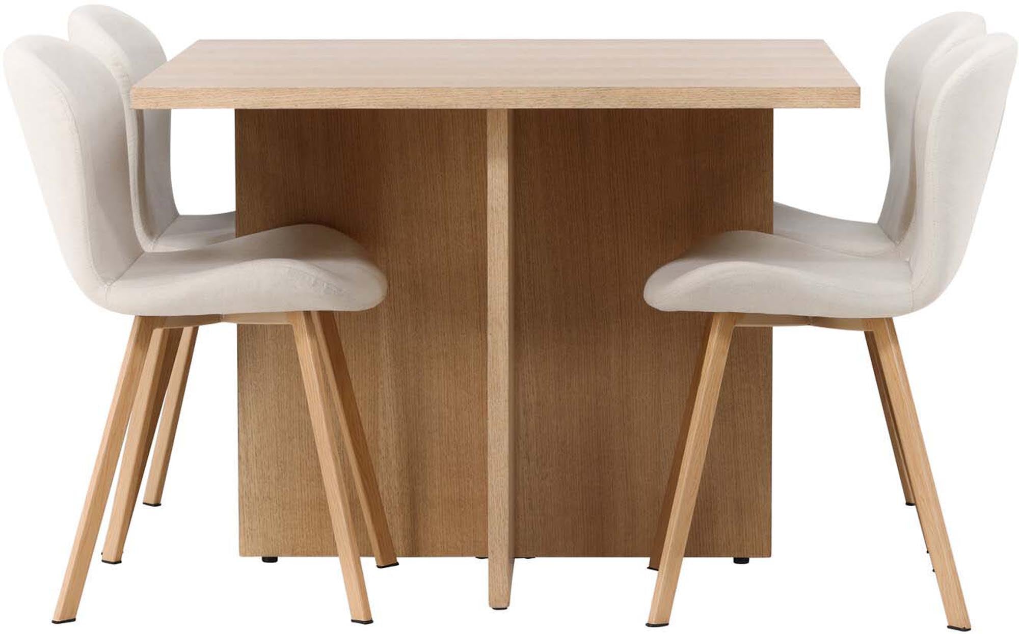 Elegantes Leo Esszimmerset: Perfekt für stilvolle Dinnerabende.