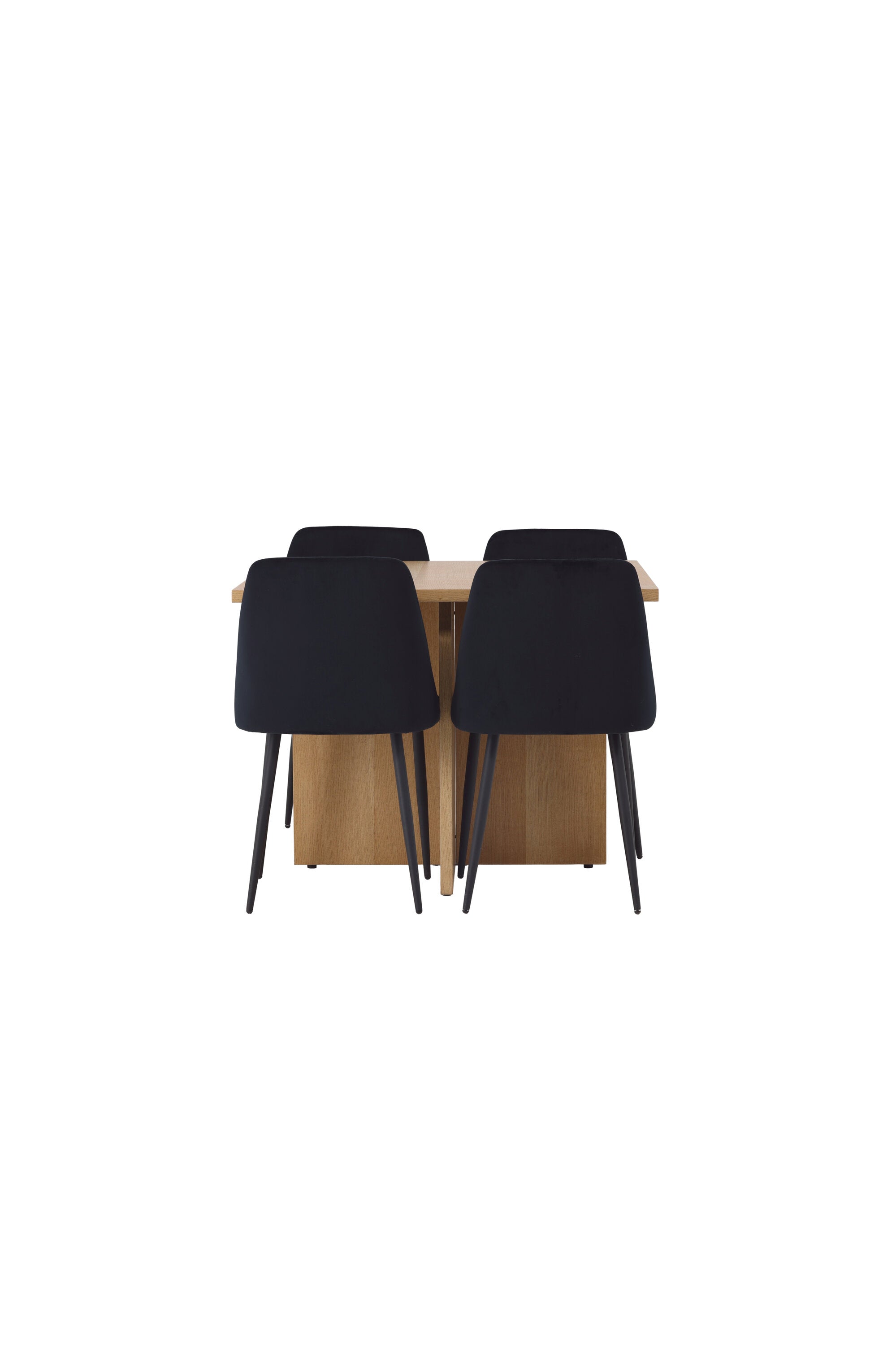 Leo Esszimmerset + Night 100cm/4St. in Schwarz präsentiert im Onlineshop von KAQTU Design AG. Esszimmerset ist von Venture Home