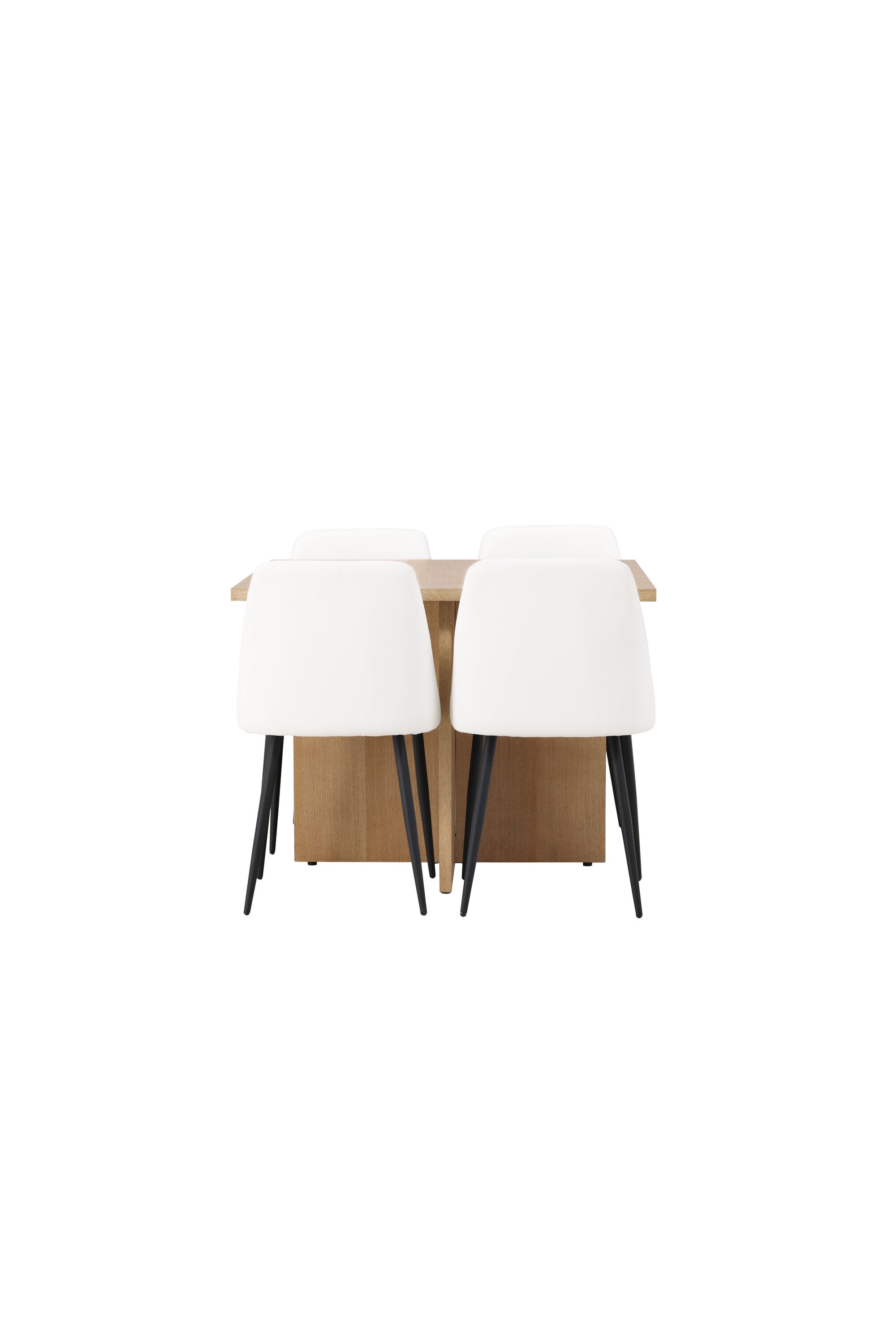 Leo Esszimmerset + Night 100cm/4St. in Schwarz-Weiss präsentiert im Onlineshop von KAQTU Design AG. Esszimmerset ist von Venture Home