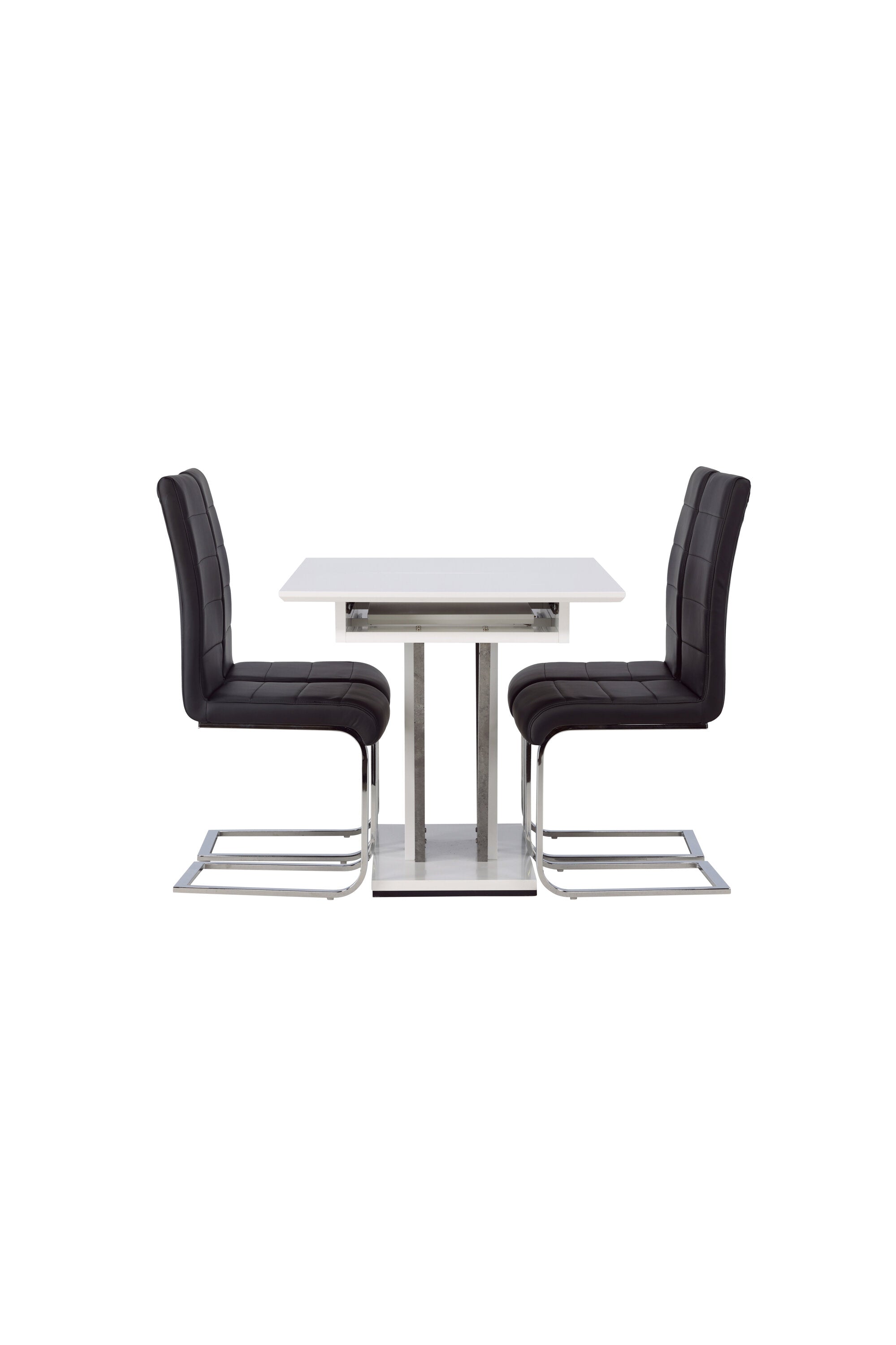 Disa Esszimmerset ausziehbar + Tempo 120cm/4St. in Schwarzgrau präsentiert im Onlineshop von KAQTU Design AG. Esszimmerset ist von Venture Home