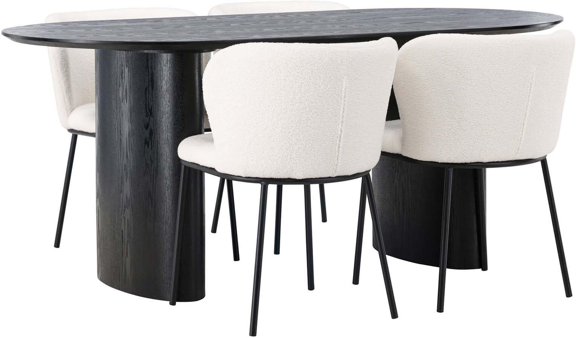 Isolde Esszimmerset: Stilvolle Eleganz für Ihr modernes Zuhause.