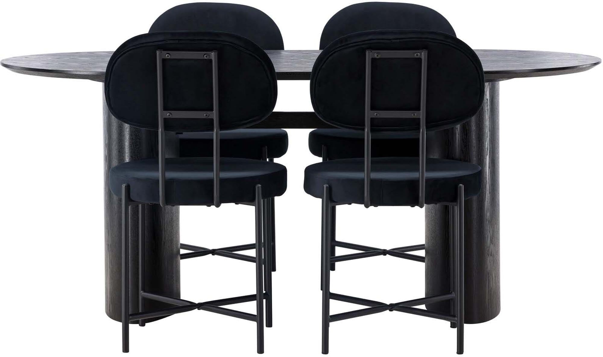 Isolde Esszimmerset + Stella 180cm/4St.: Stilvolles Esszimmermöbel für gesellige Abende. Hochwertige Materialien und ergonomischer Komfort vereinen sich.