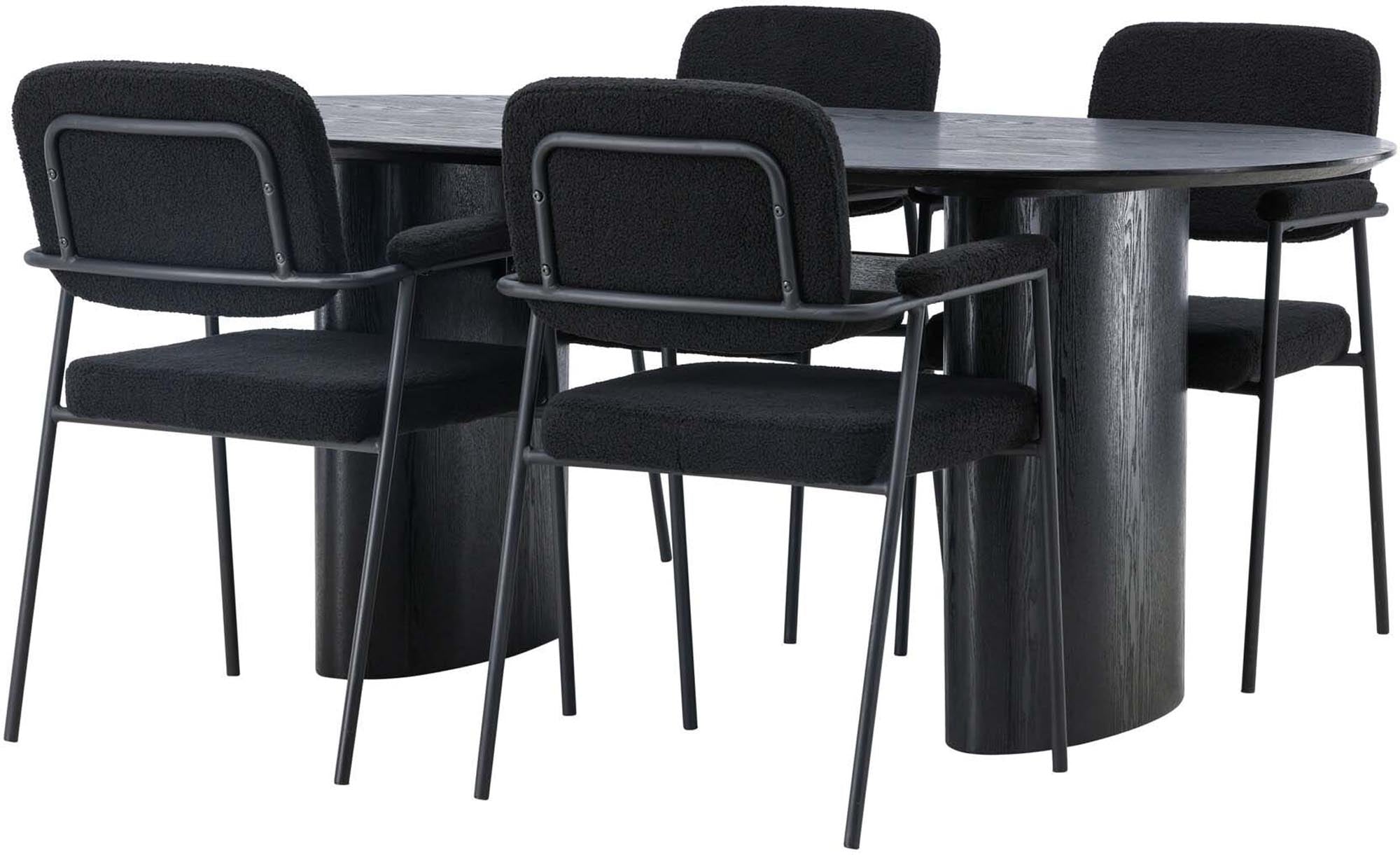 Isolde Esszimmerset + Yesterday: Stilvolles Design und Funktionalität für gesellige Esszimmermomente. Ideal für jeden Haushalt!