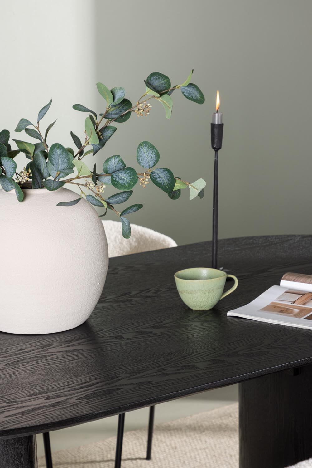 Isolde Esszimmerset + Chico 180cm/4St. in Weiss präsentiert im Onlineshop von KAQTU Design AG. Esszimmerset ist von Venture Home