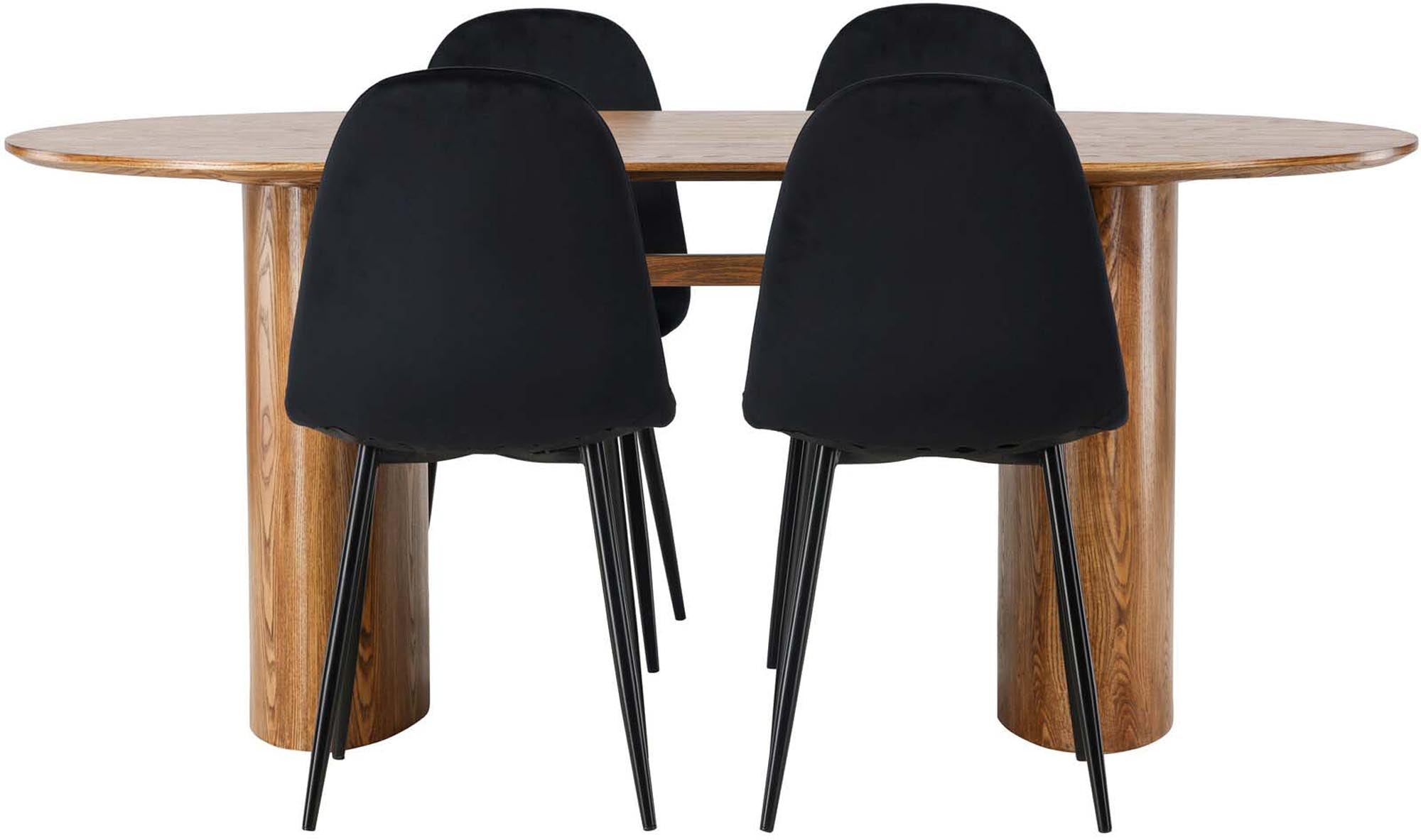 Entdecken Sie das stilvolle Isolde Esszimmerset + Polar 180cm/4St. von Venture Home. Hochwertige Materialien, luxuriöse Stühle und ergonomischer Komfort für Ihr Esszimmer.