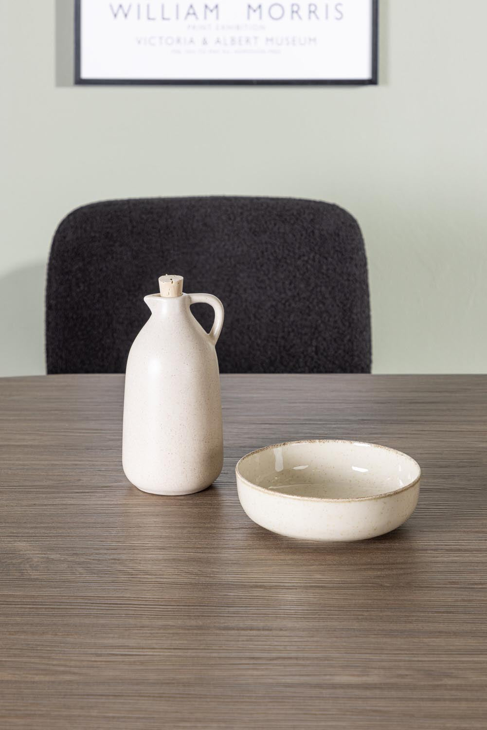 Andy Esszimmerset + Yesterday 180cm/4St. in Schwarz präsentiert im Onlineshop von KAQTU Design AG. Esszimmerset ist von Venture Home