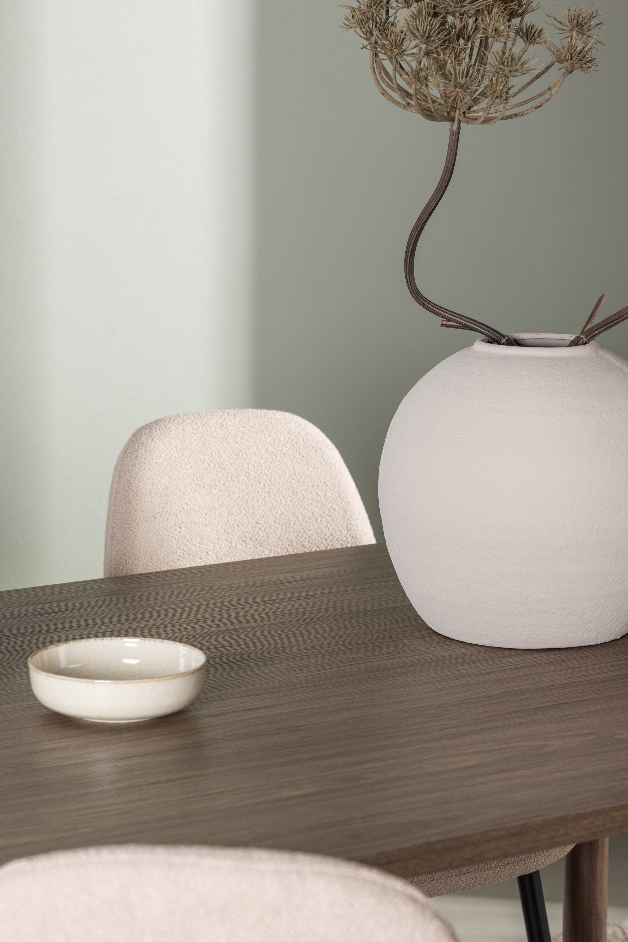 Andy Esszimmerset + Polar 180cm/4St. in Beige, Schwarz präsentiert im Onlineshop von KAQTU Design AG. Esszimmerset ist von Venture Home