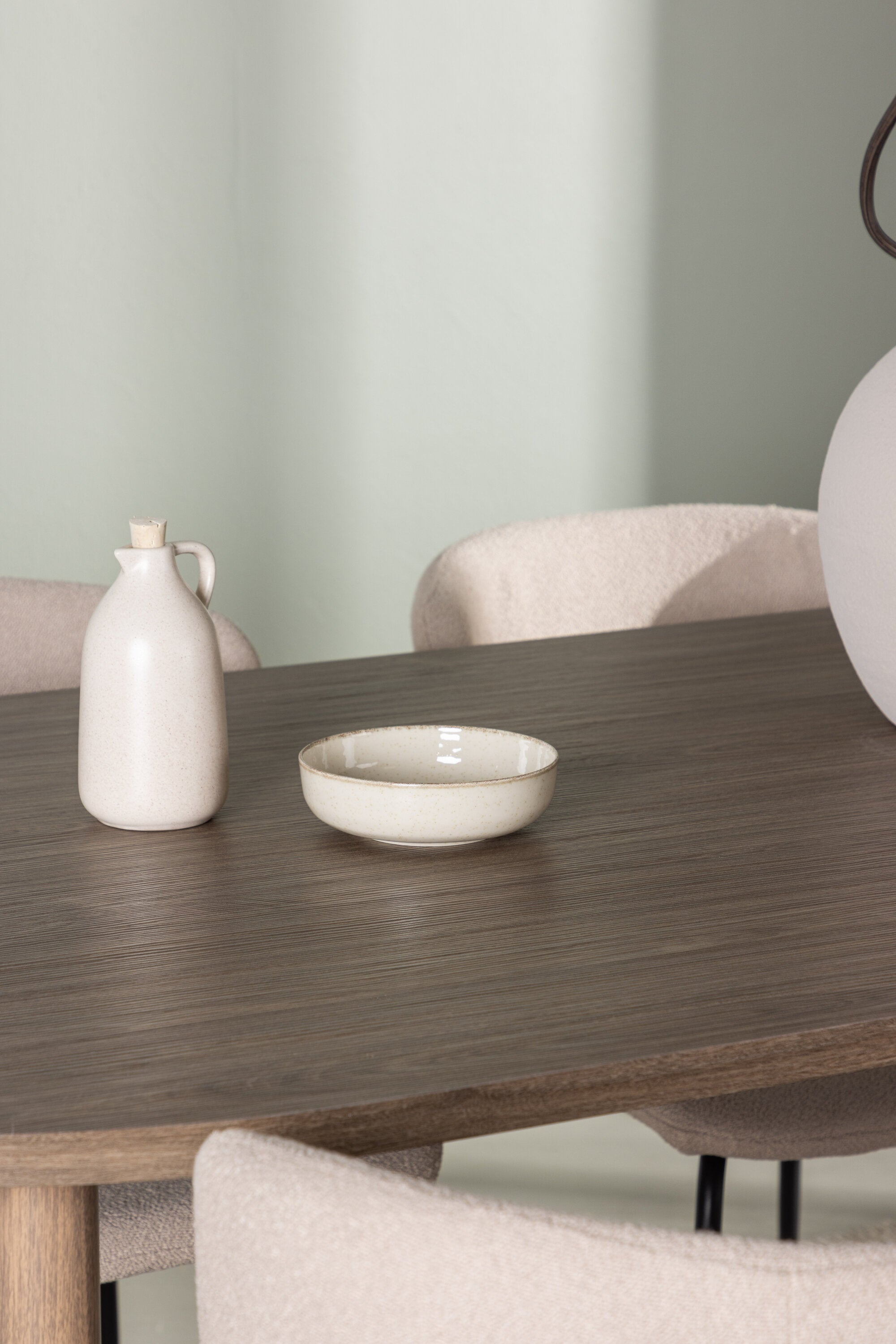 Andy Esszimmerset + Modesto 180cm/4St. in Beige, Schwarz präsentiert im Onlineshop von KAQTU Design AG. Esszimmerset ist von Venture Home