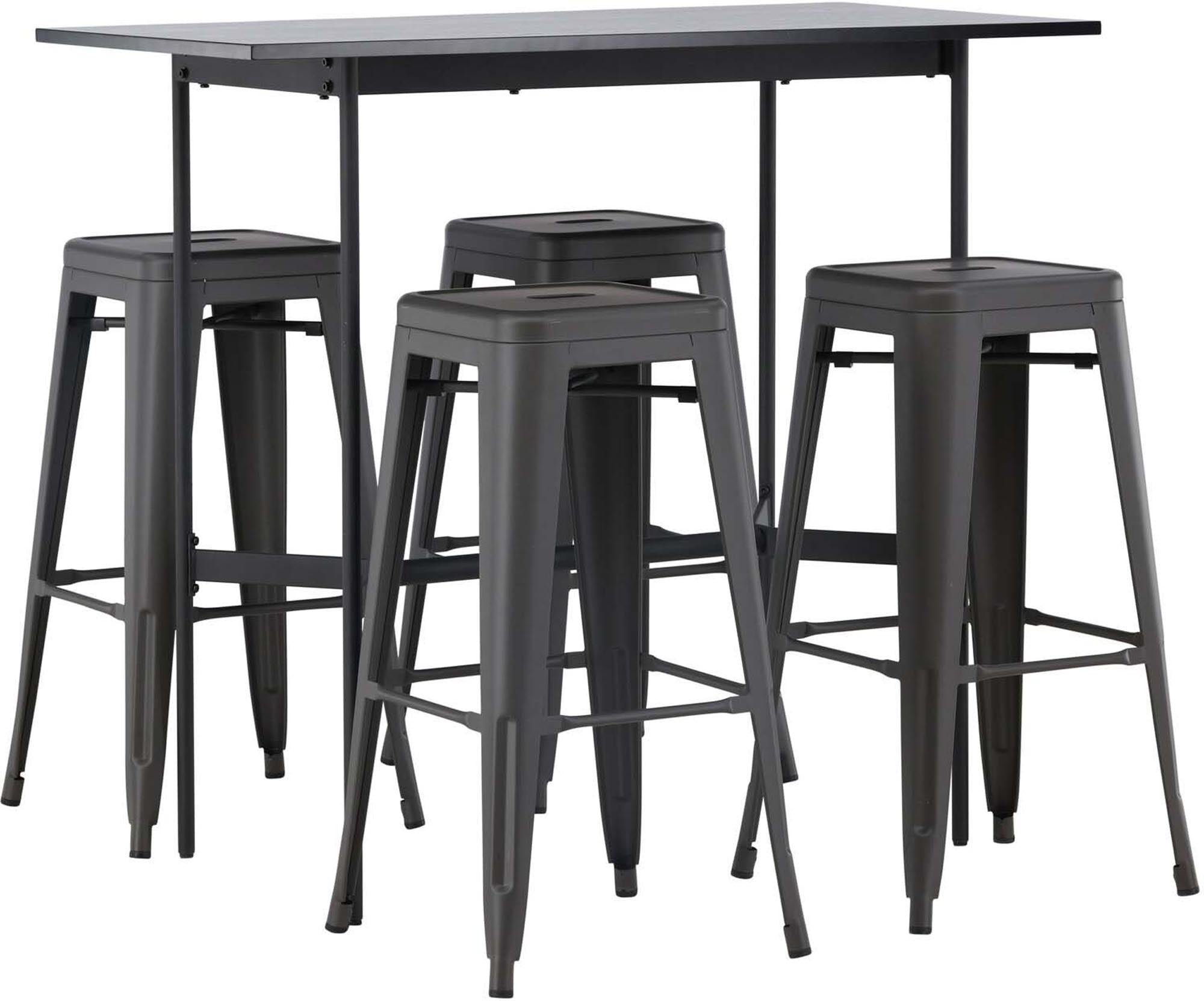 Stilvolles Barset Rax + Tempe 120cm, 4er-Set von Venture Home.