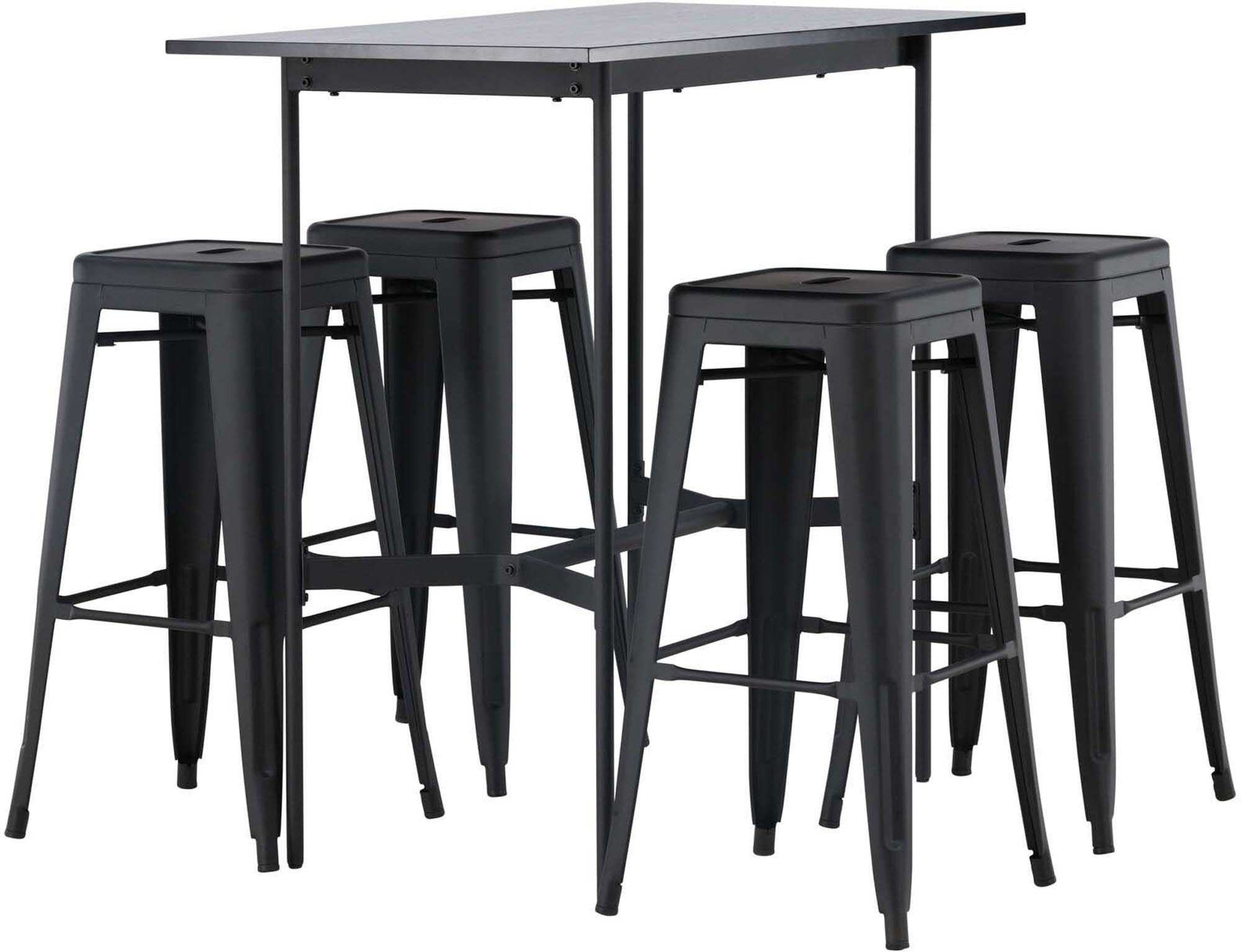 Stilvolles Barset Rax + Tempe 120cm, 4er-Set von Venture Home.